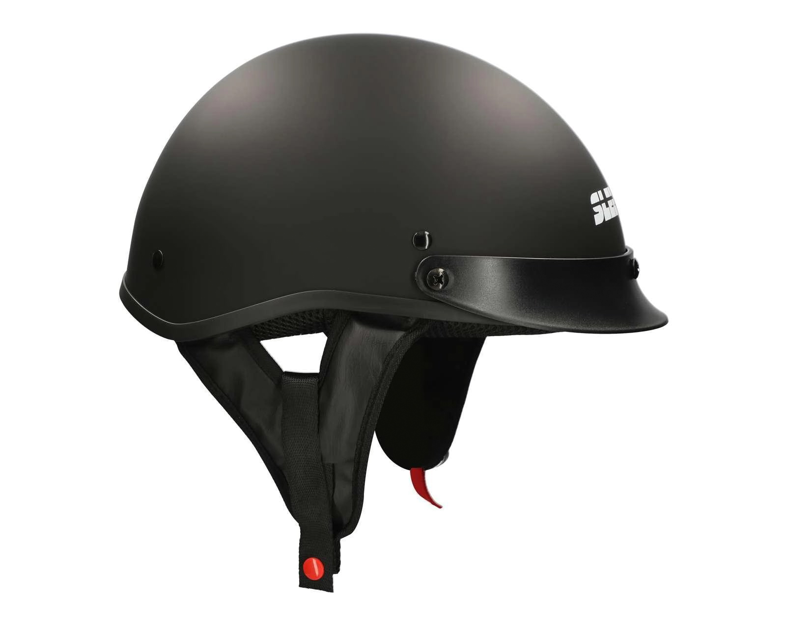Foto 6 pulgar | Foto 5 | Casco para Motociclista Sleek Unitalla color Negro