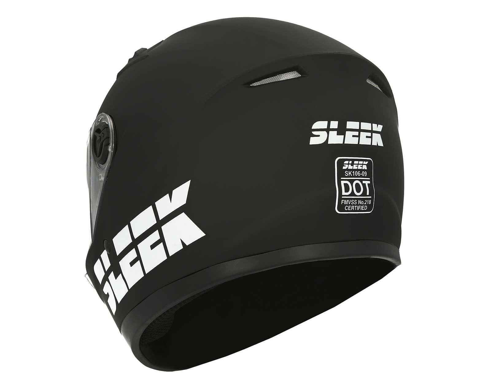 Foto 3 | Foto 3 | Casco para Motociclista Sleek Grande Negro