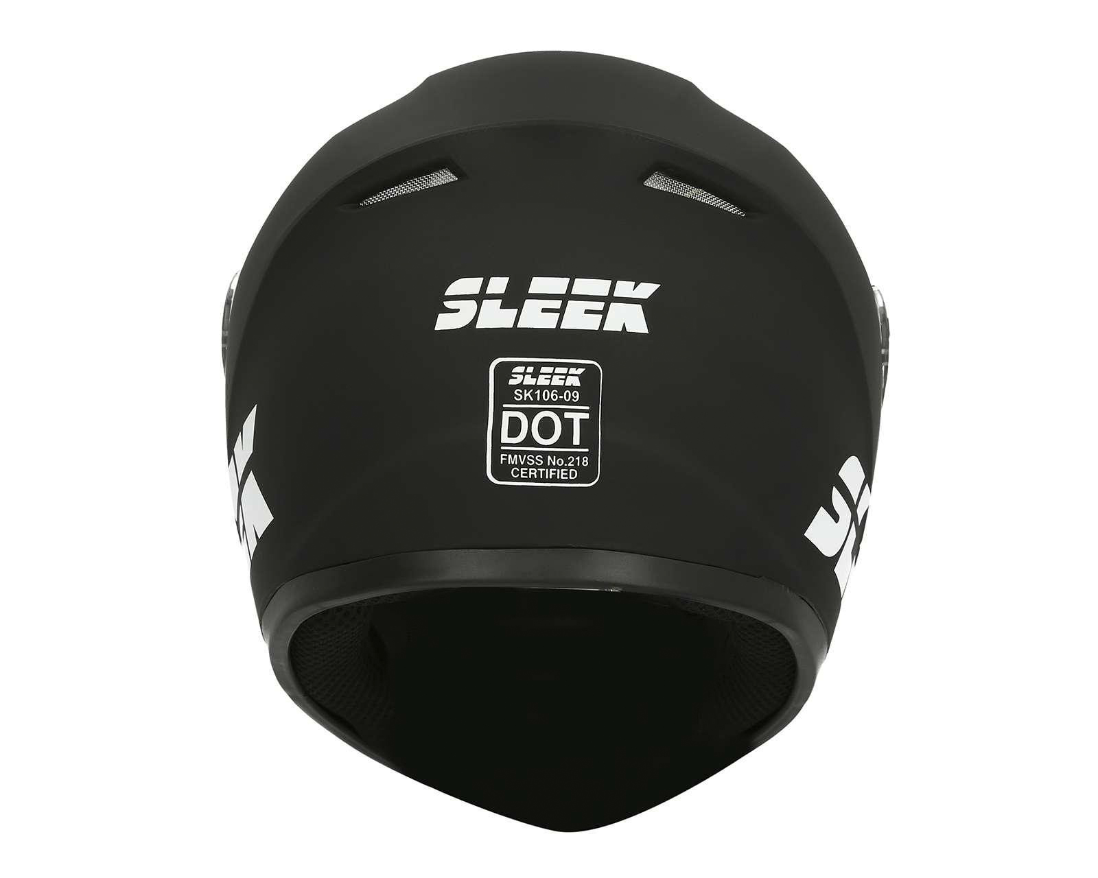 Foto 4 | Foto 4 | Casco para Motociclista Sleek Grande Negro