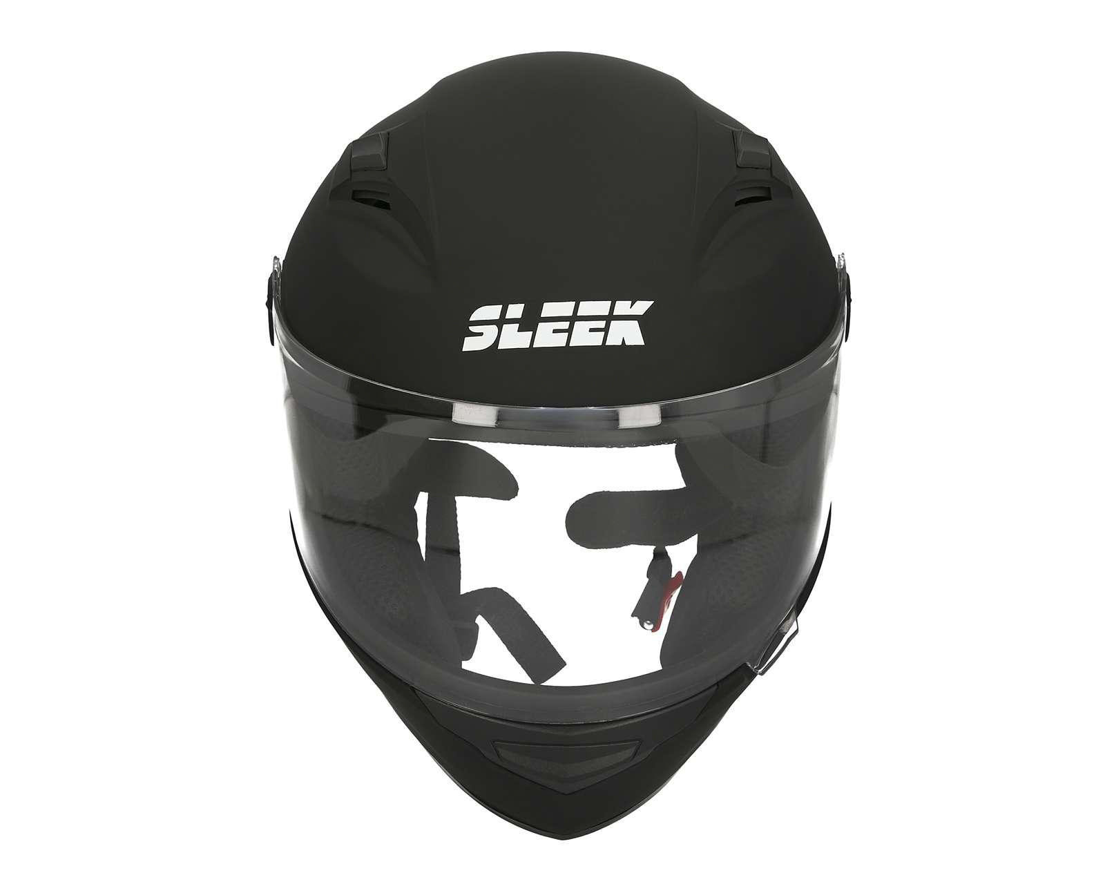 Foto 7 pulgar | Foto 6 | Casco para Motociclista Sleek Grande Negro