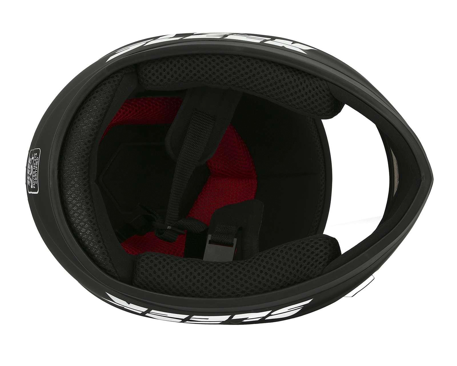 Foto 7 | Foto 7 | Casco para Motociclista Sleek Grande Negro