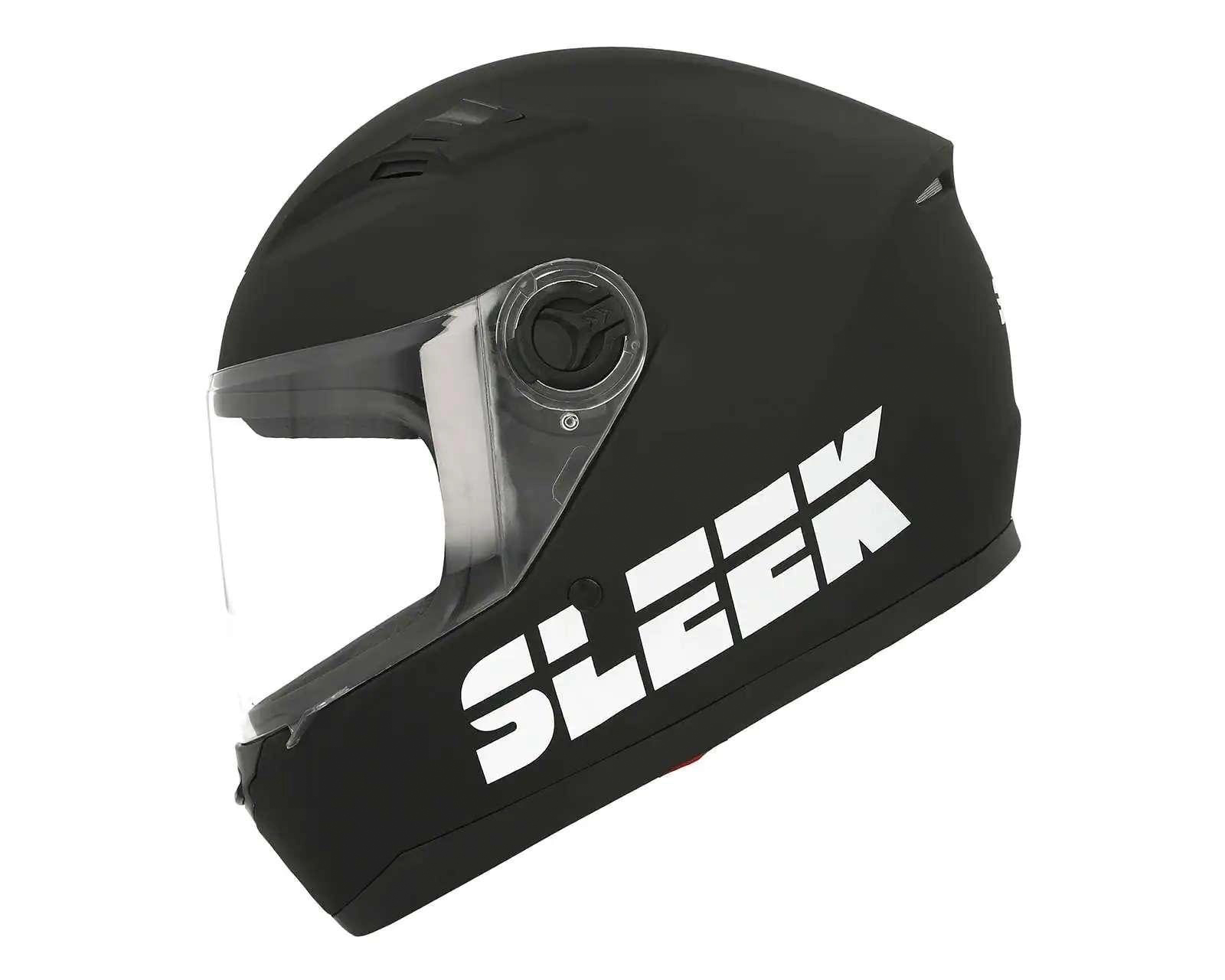 Foto 3 pulgar | Foto 2 | Casco para Motociclista Sleek Extragrande Negro