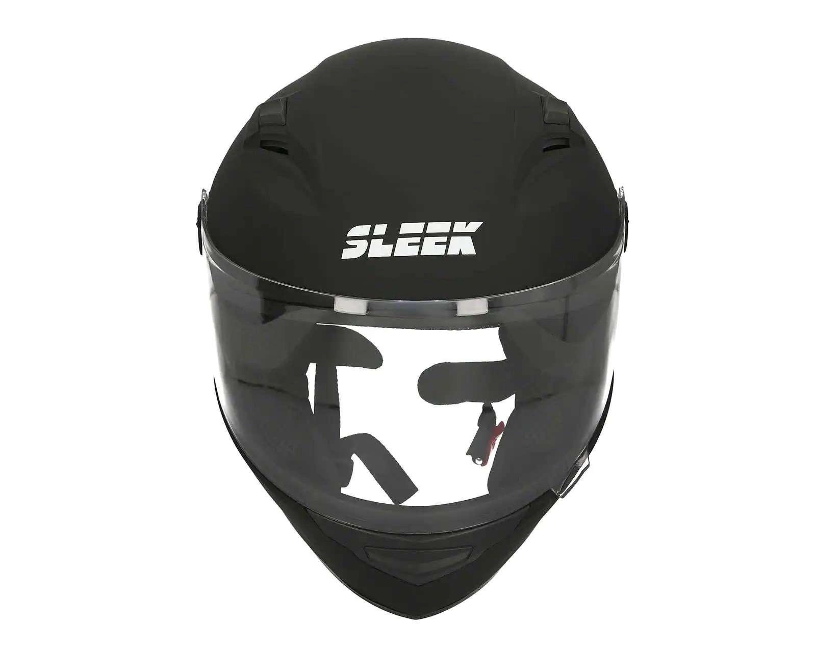 Foto 7 pulgar | Foto 6 | Casco para Motociclista Sleek Extragrande Negro