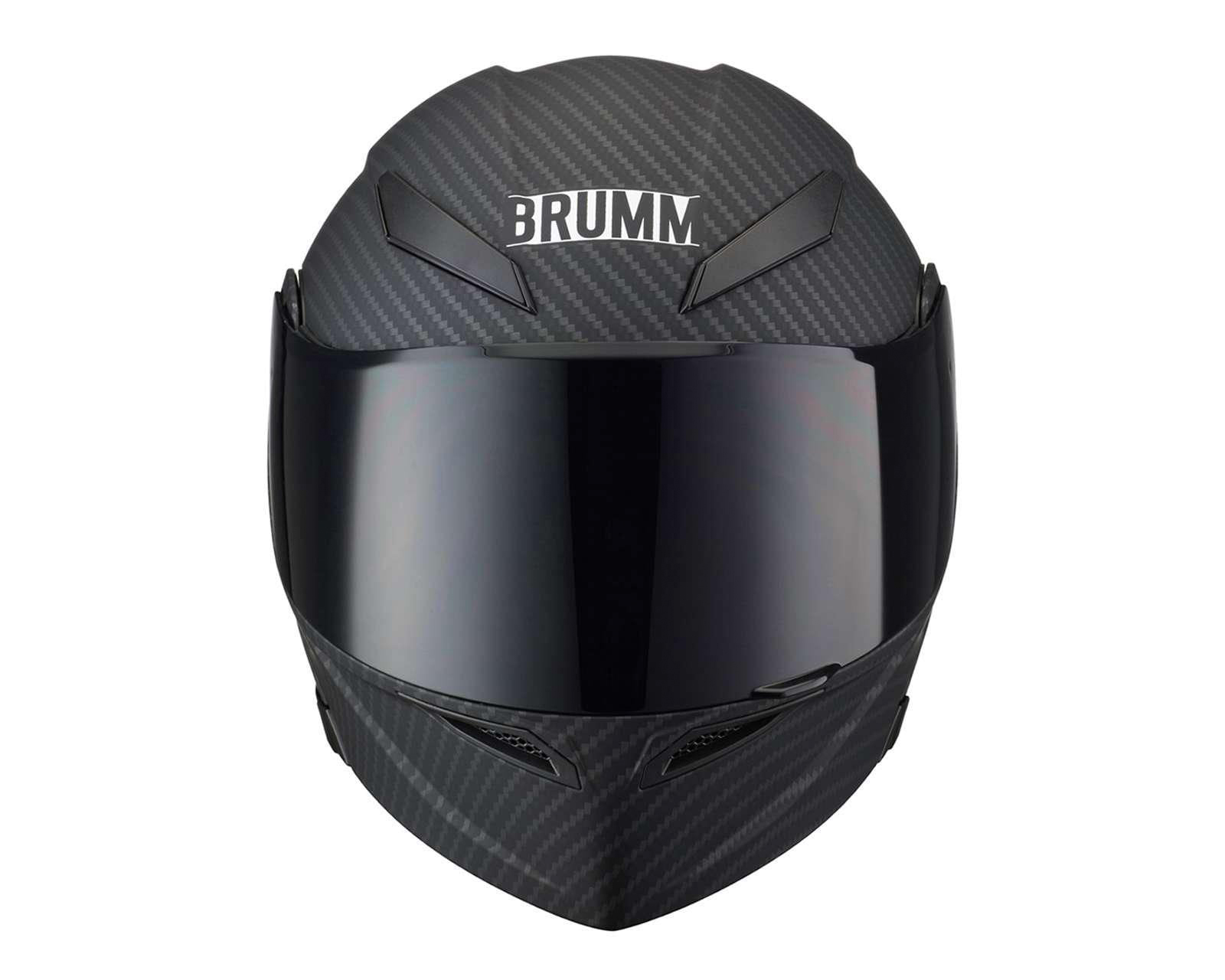 Foto 5 pulgar | Foto 4 | Casco para Motociclista Brumm Grande Negro