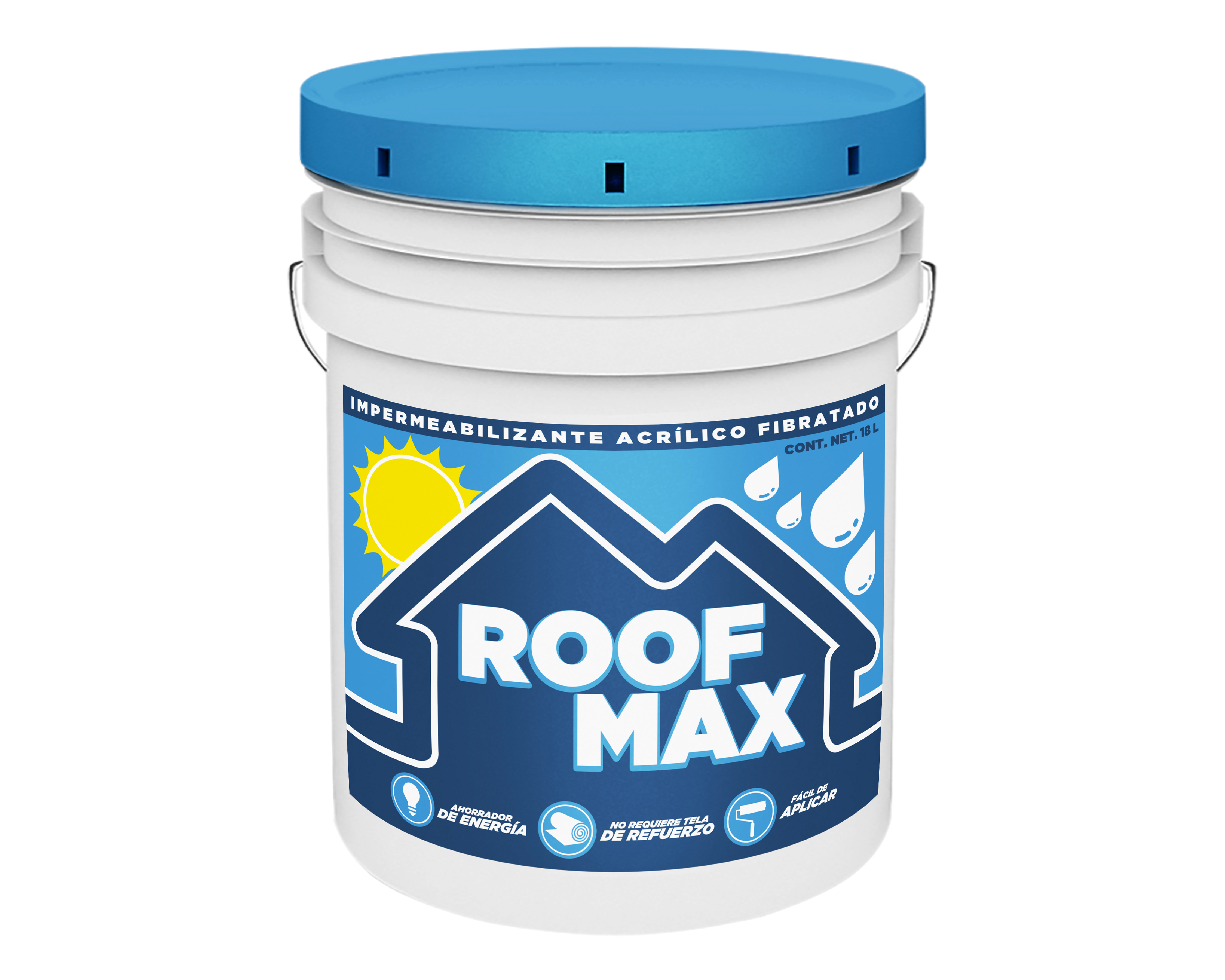 Foto 2 pulgar | Foto 1 | Impermeabilizante Impac Roof Max 18 Litros