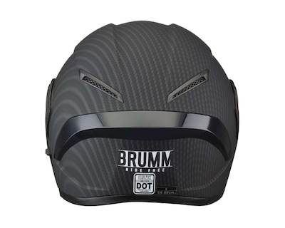 Foto 2 | Foto 2 | Casco para Motociclista Brumm Extragrande Negro