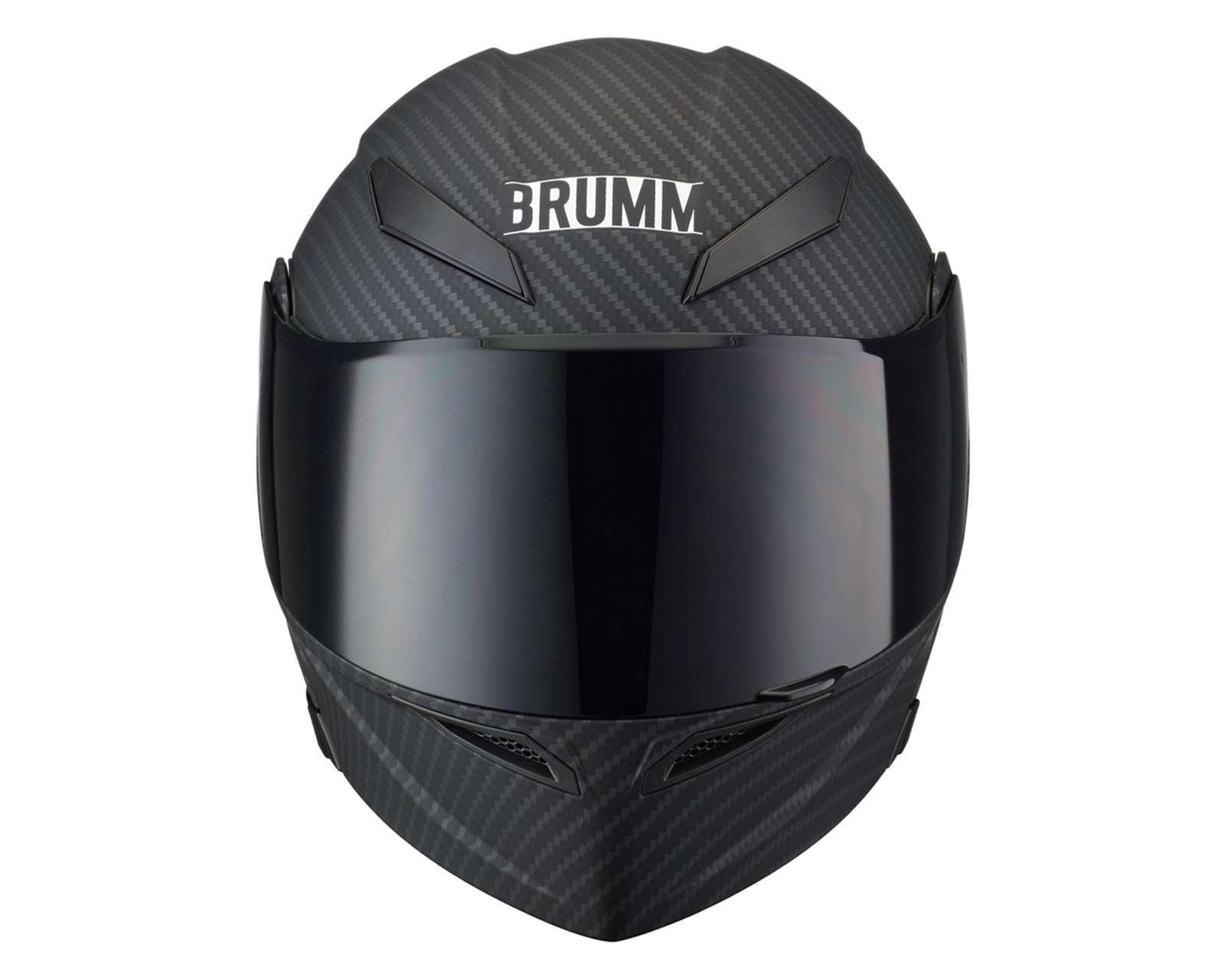 Foto 4 | Foto 4 | Casco para Motociclista Brumm Extragrande Negro
