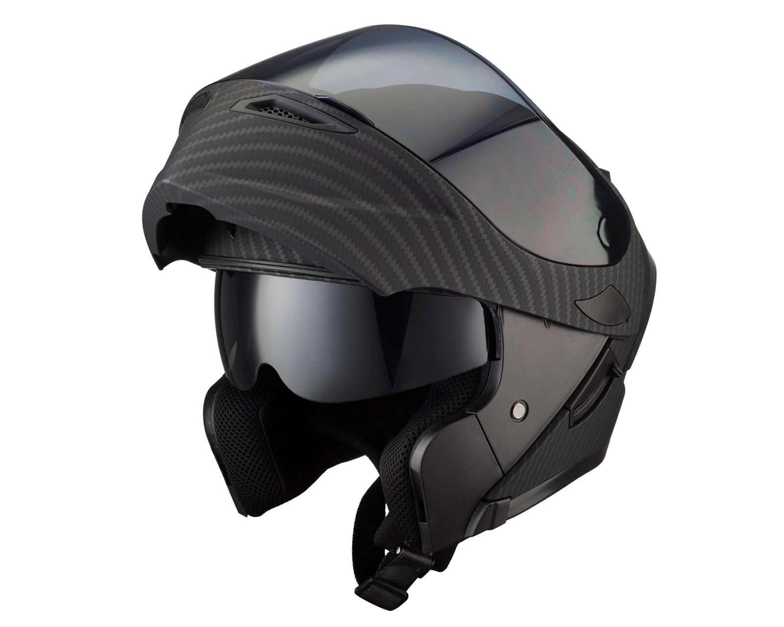 Foto 6 pulgar | Foto 5 | Casco para Motociclista Brumm Extragrande Negro