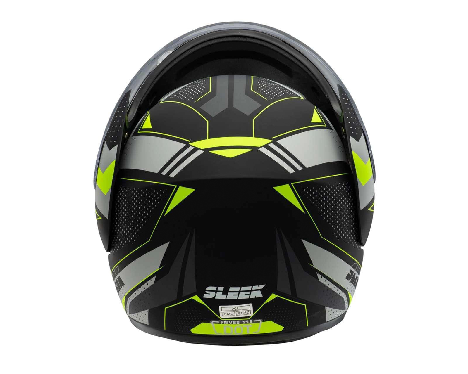 Foto 6 | Foto 6 | Casco para Motociclista Sleek Extragrande Negro