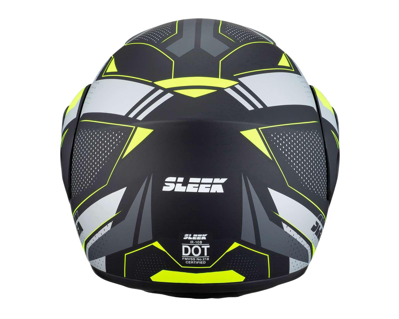 Foto 3 pulgar | Foto 2 | Casco para Motociclista Sleek Grande Negro