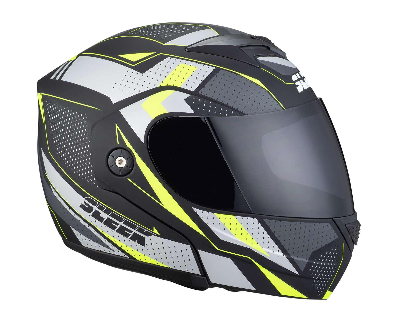 Foto 4 pulgar | Foto 3 | Casco para Motociclista Sleek Grande Negro