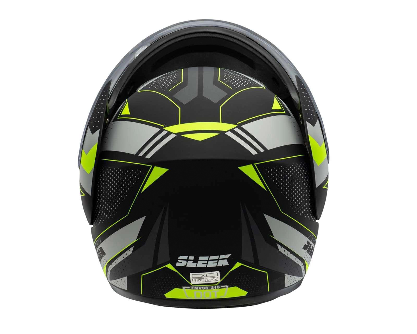Foto 6 | Foto 6 | Casco para Motociclista Sleek Grande Negro