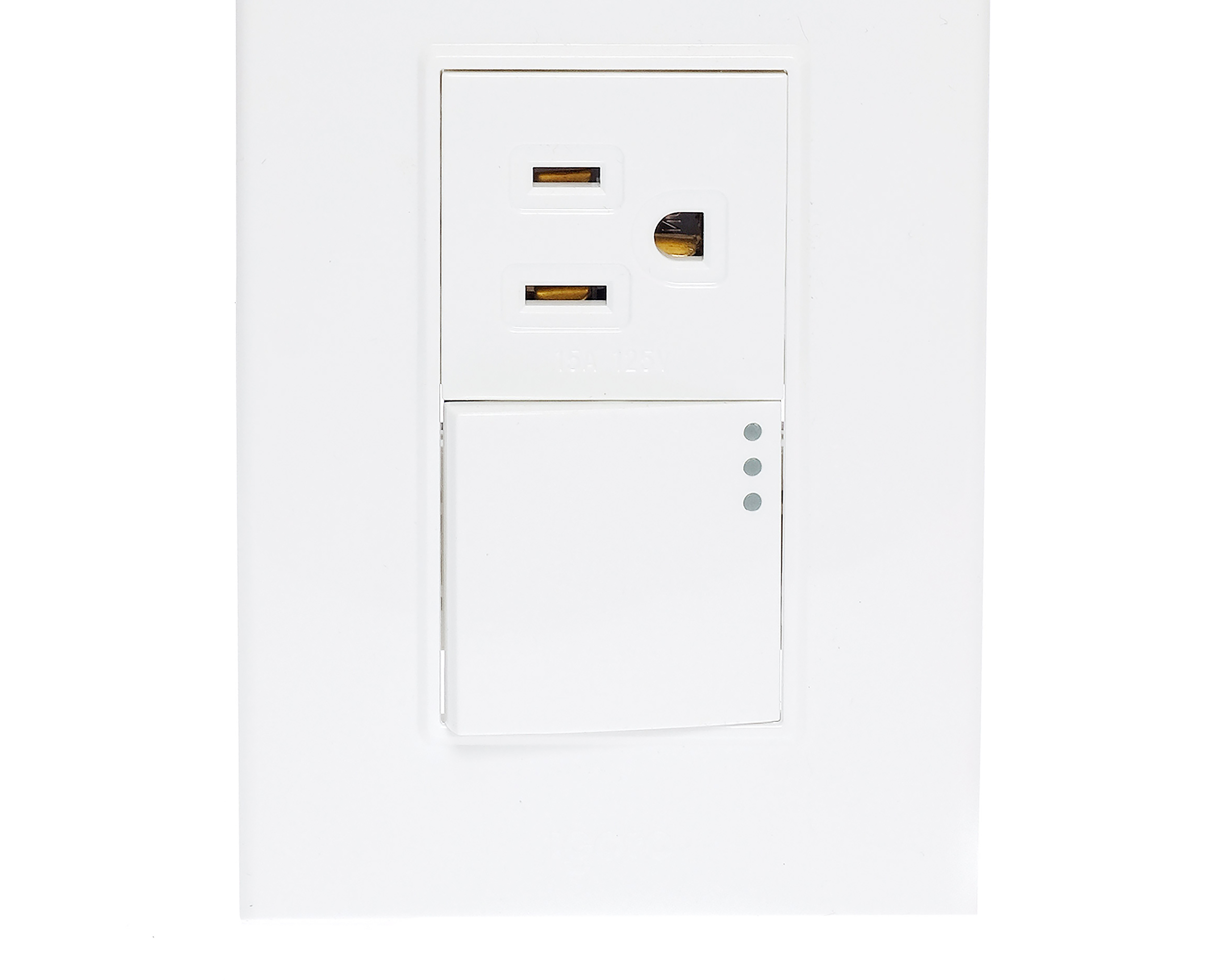 Foto 4 | Foto 4 | Apagador/Contacto Igoto 1 Interruptor y 1 Toma de Corriente Blanco