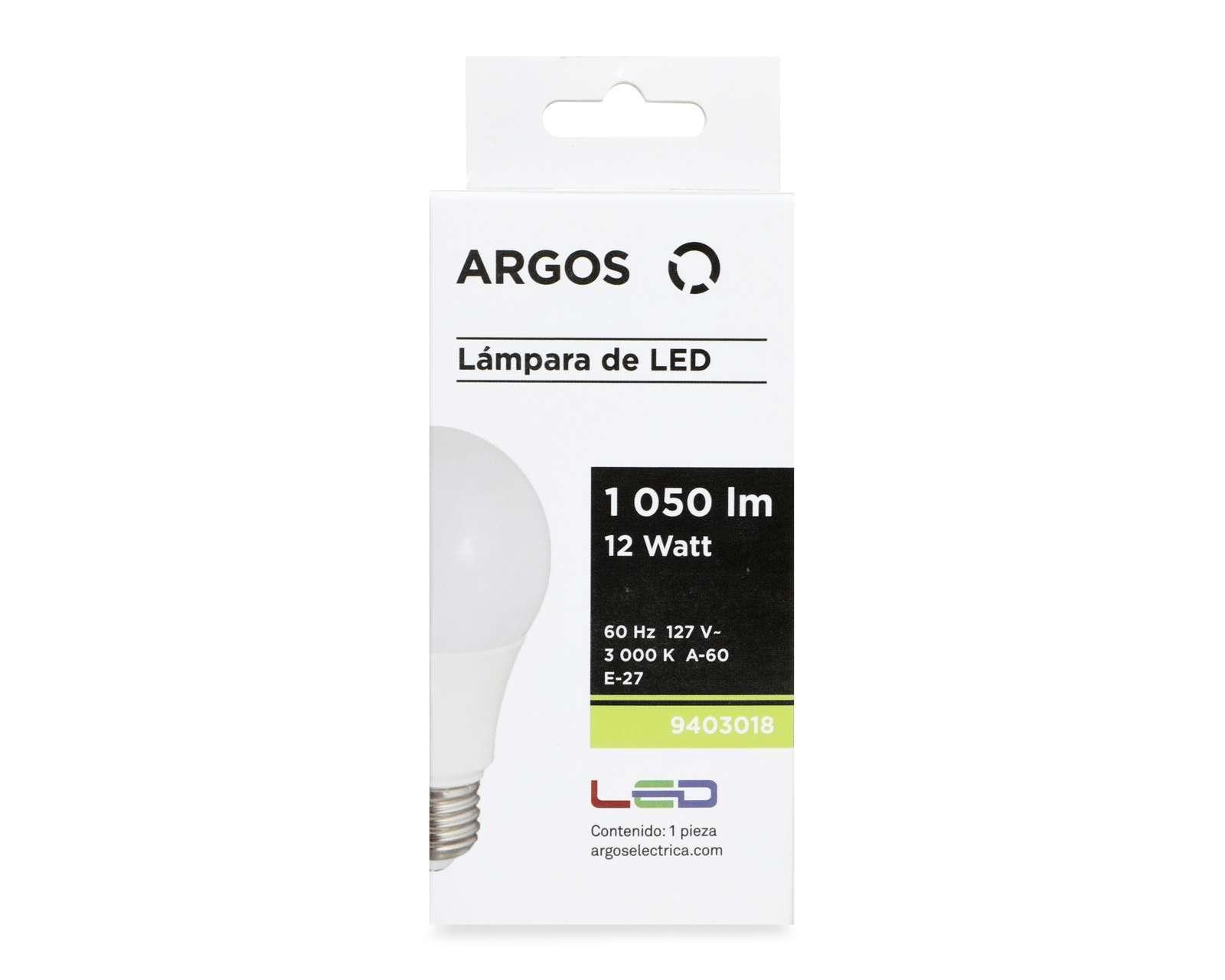 Foco LED Argos 12 W Luz Cálida