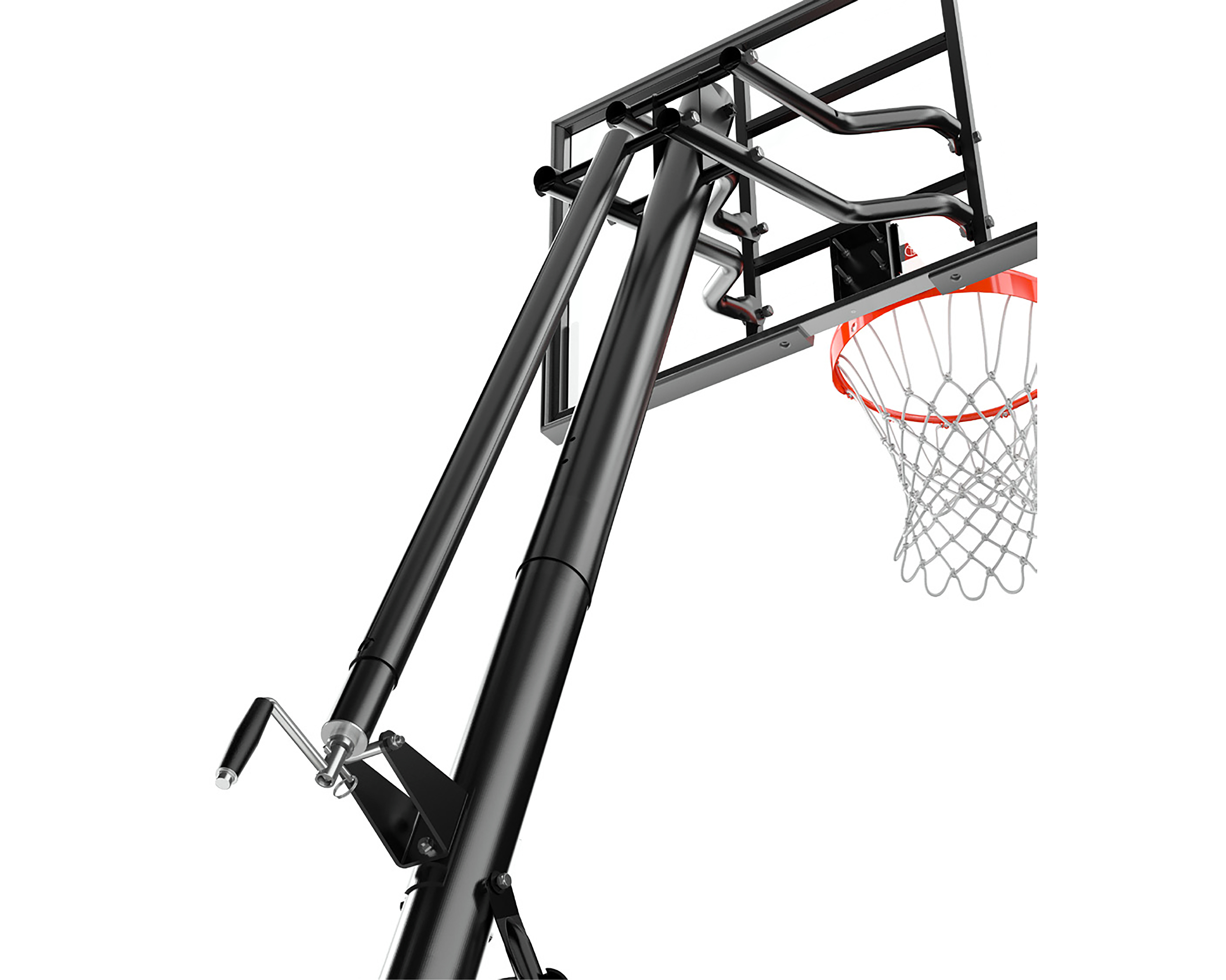 Foto 3 | Foto 3 | Tablero de Basquetbol Spalding Altura Ajustable Ultimate Hybrid 54 P