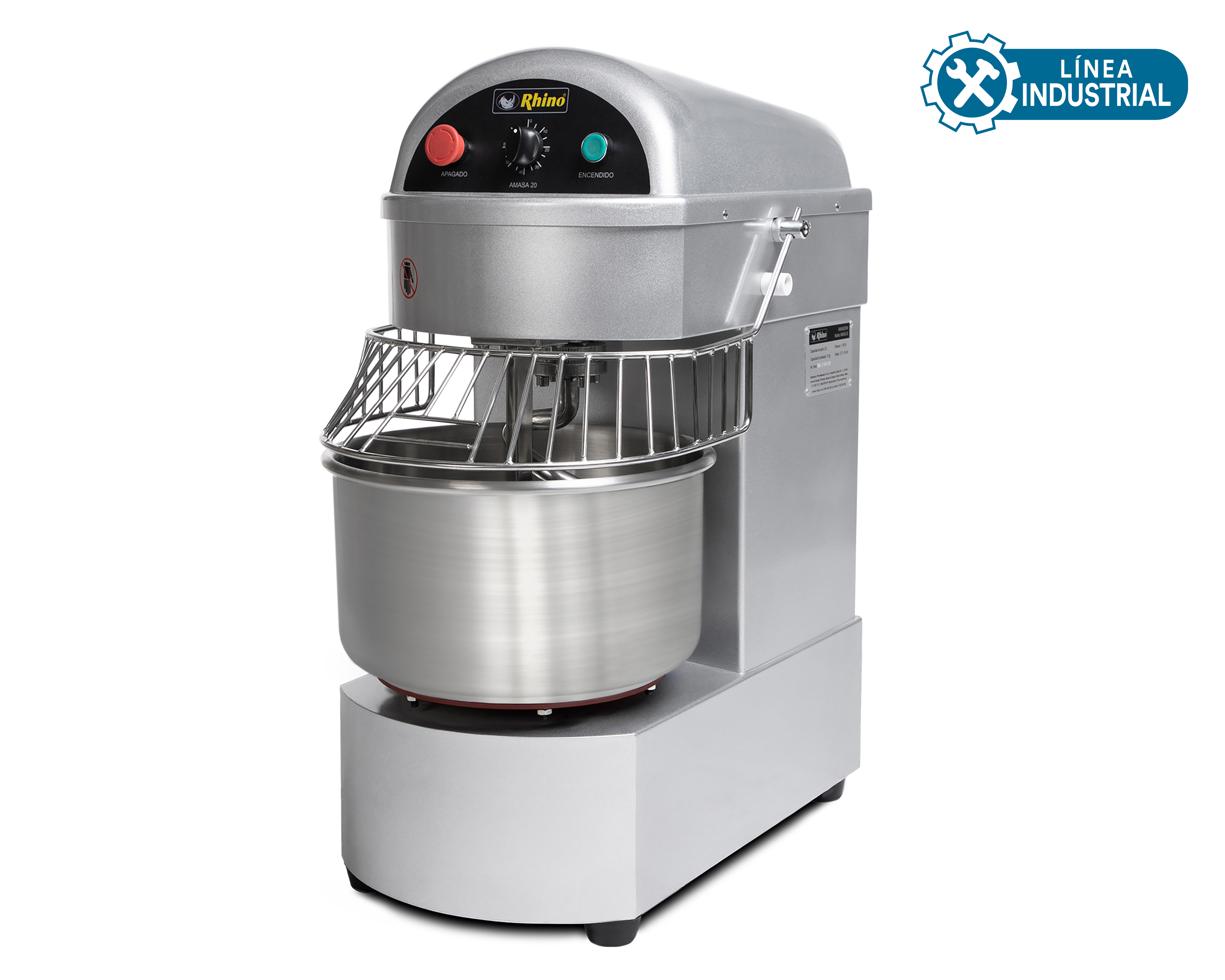 Amasadora Industrial Rhino AMASA-20 20L 1100W