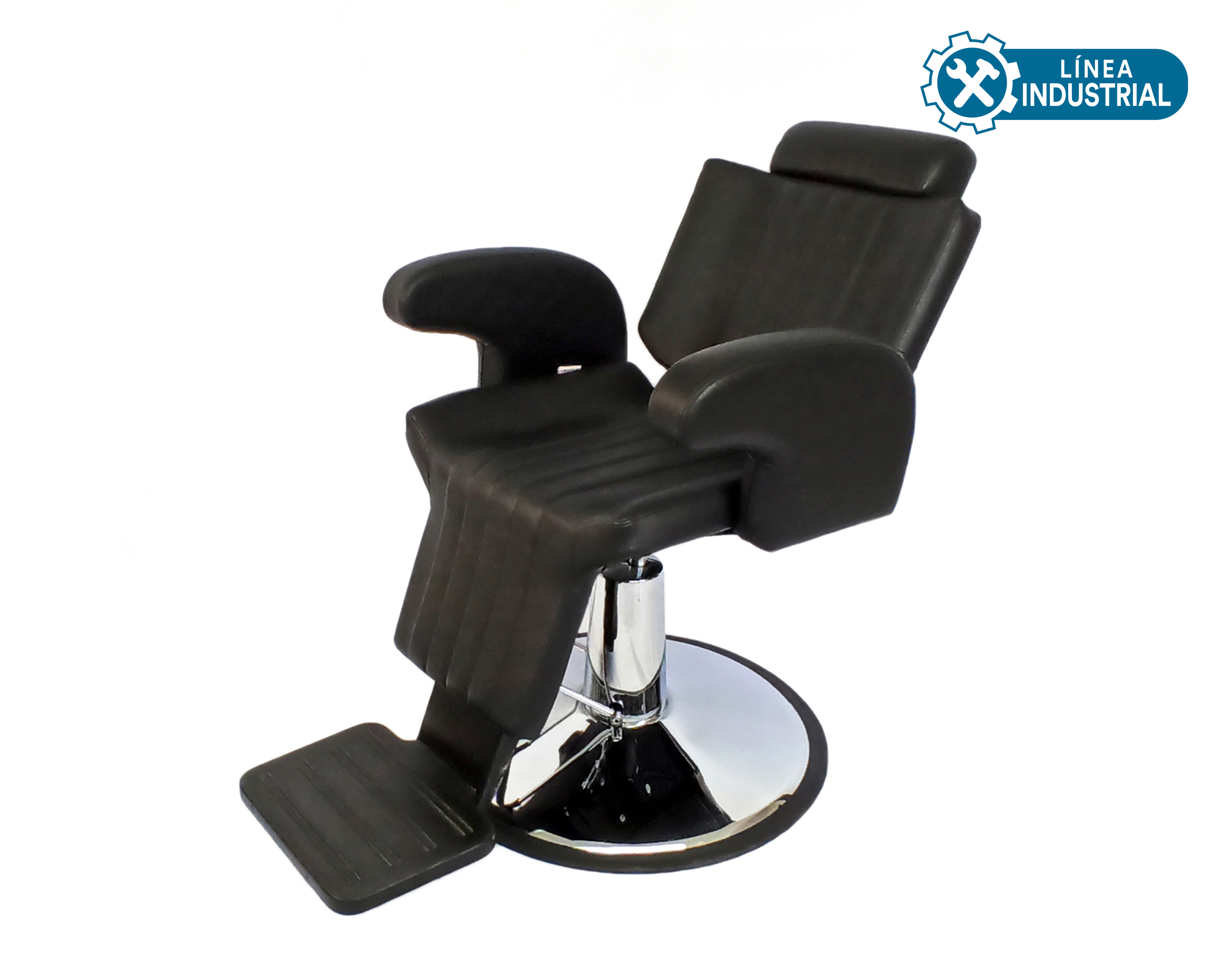 Silla para Barbería Letmex Negro