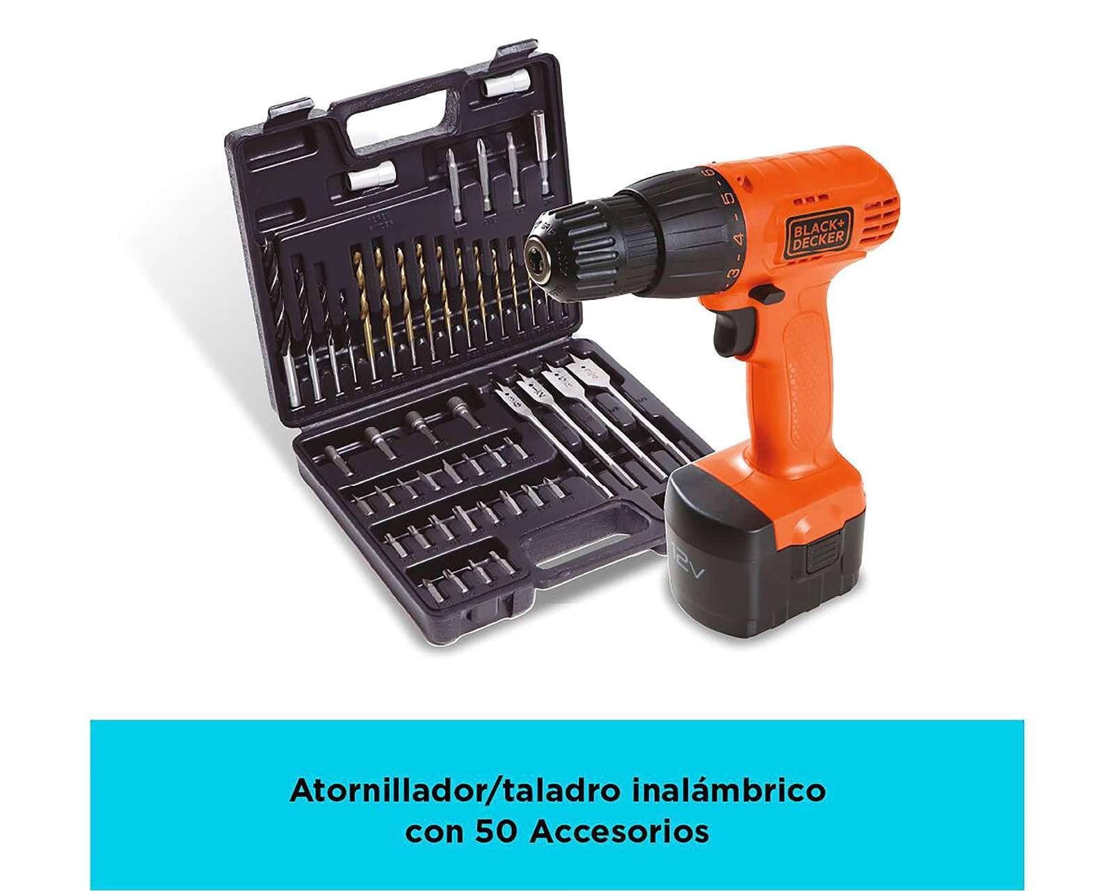 Foto 11 pulgar | Foto 10 | Taladro Black+Decker CD121K50-B3