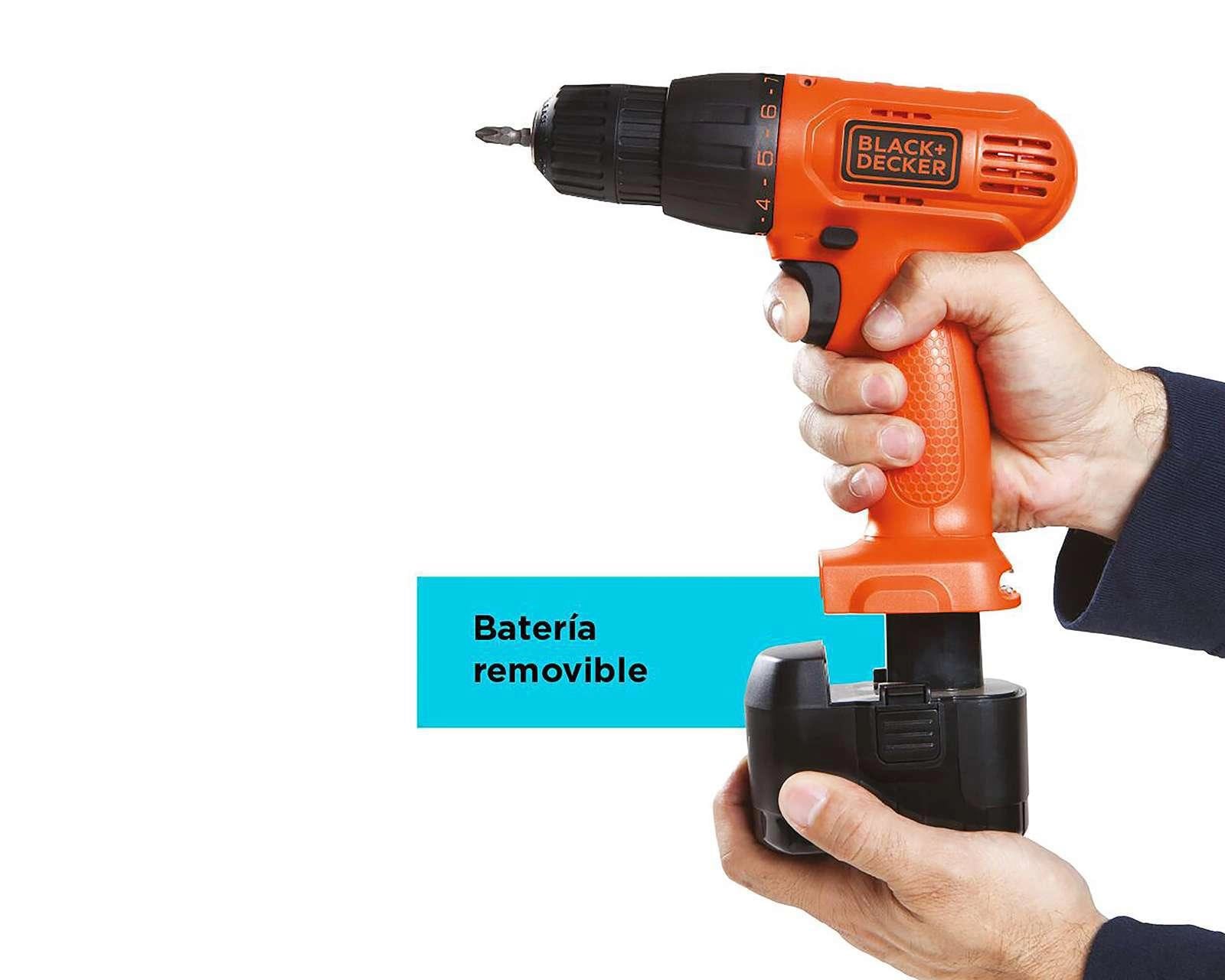 Foto 8 | Foto 8 | Taladro Black+Decker CD121K50-B3