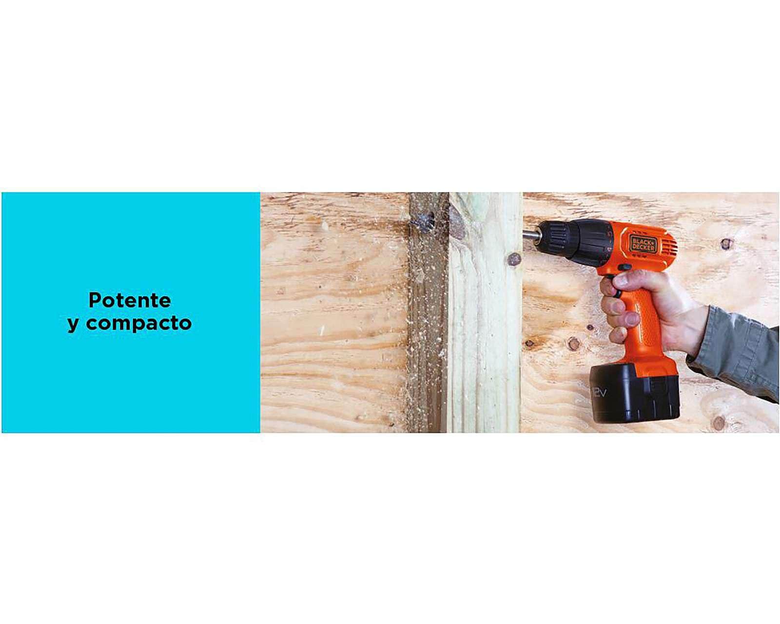 Foto 9 | Foto 9 | Taladro Black+Decker CD121K50-B3