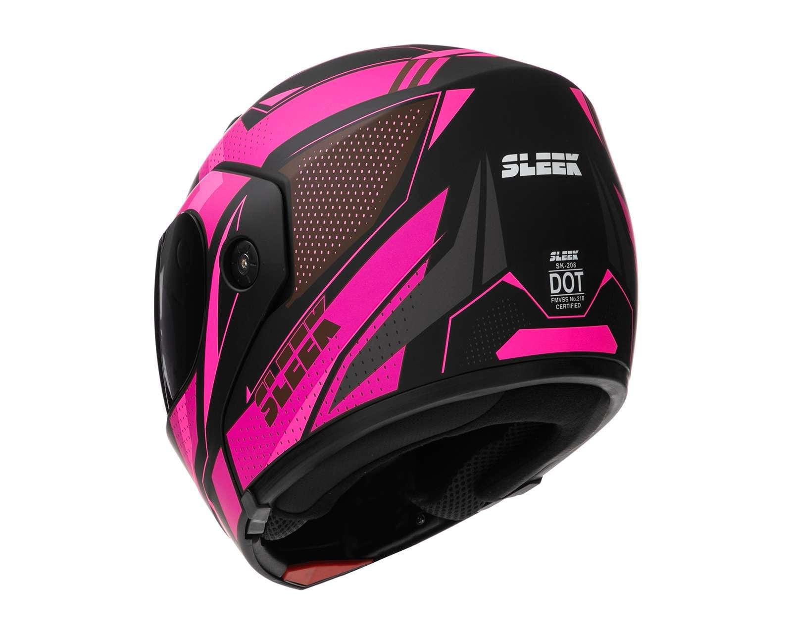 Foto 3 | Foto 3 | Casco para Motociclista Sleek Mediano Negro
