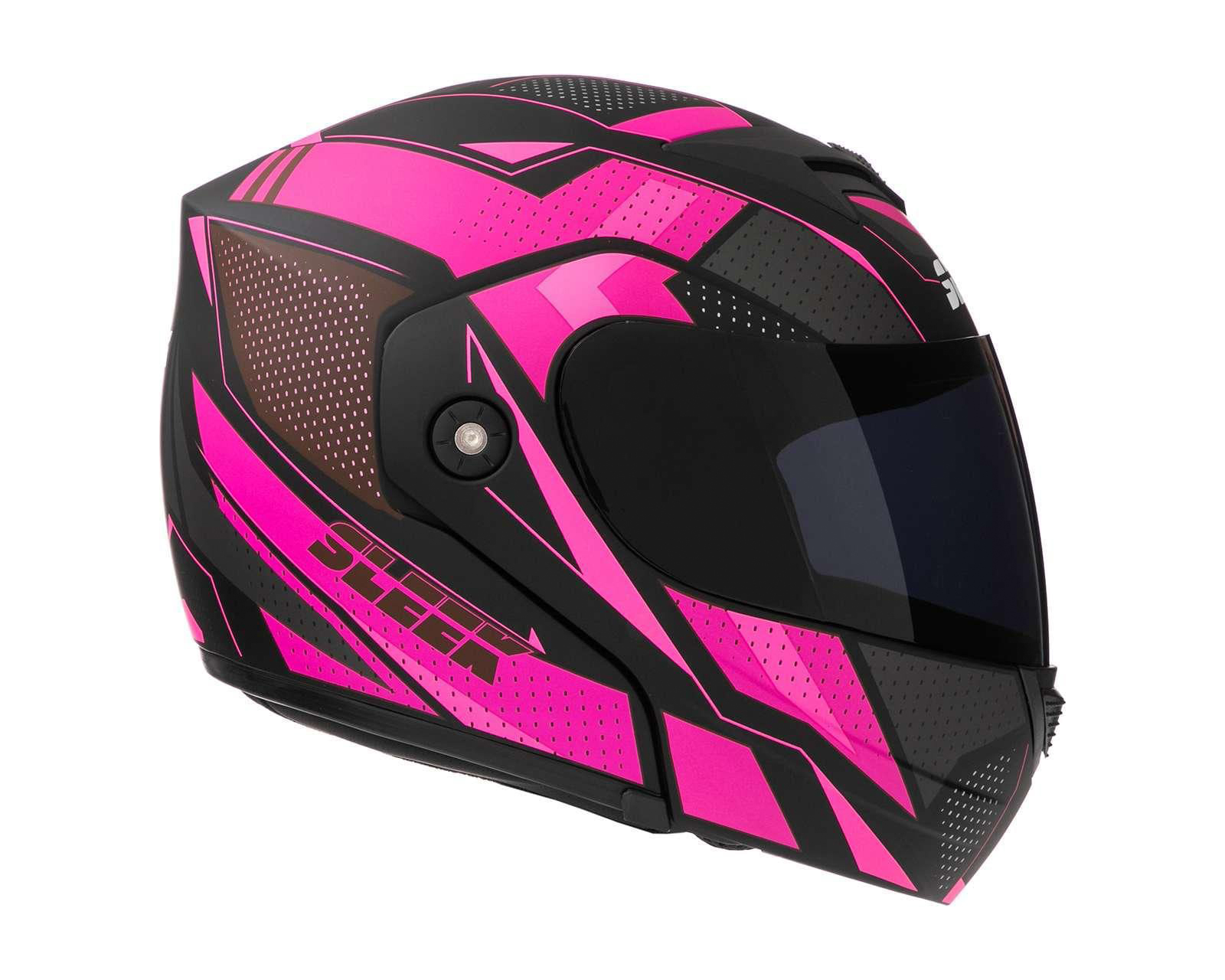 Foto 5 | Foto 5 | Casco para Motociclista Sleek Mediano Negro