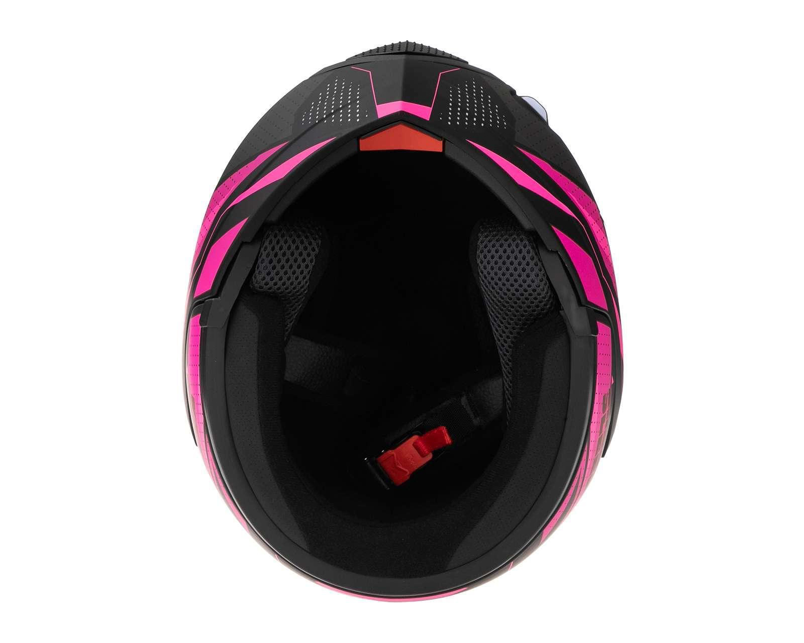 Foto 8 pulgar | Foto 7 | Casco para Motociclista Sleek Mediano Negro