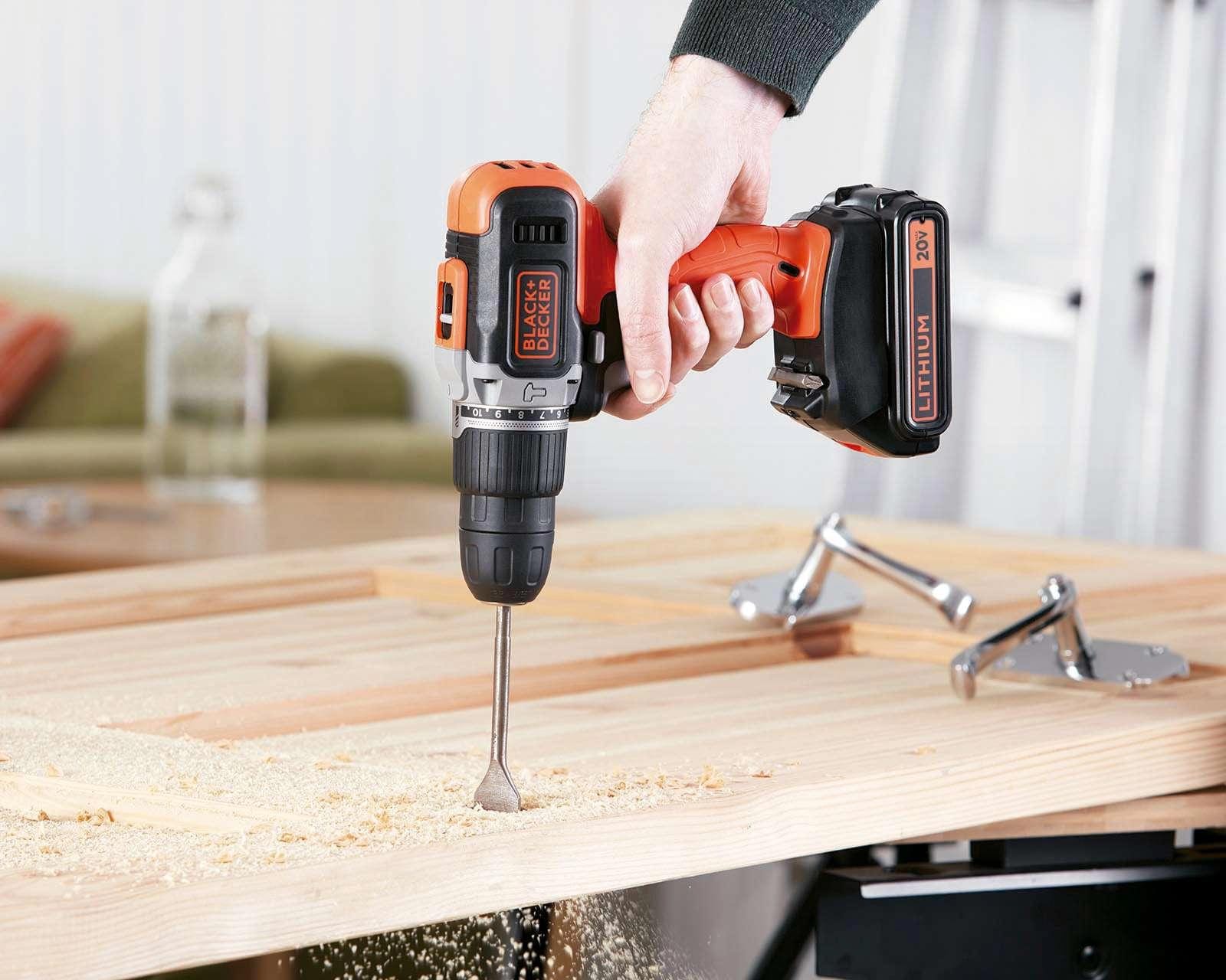 Foto 3 pulgar | Foto 2 | Taladro Rotomartillo Black+Decker BCD704C1-B3