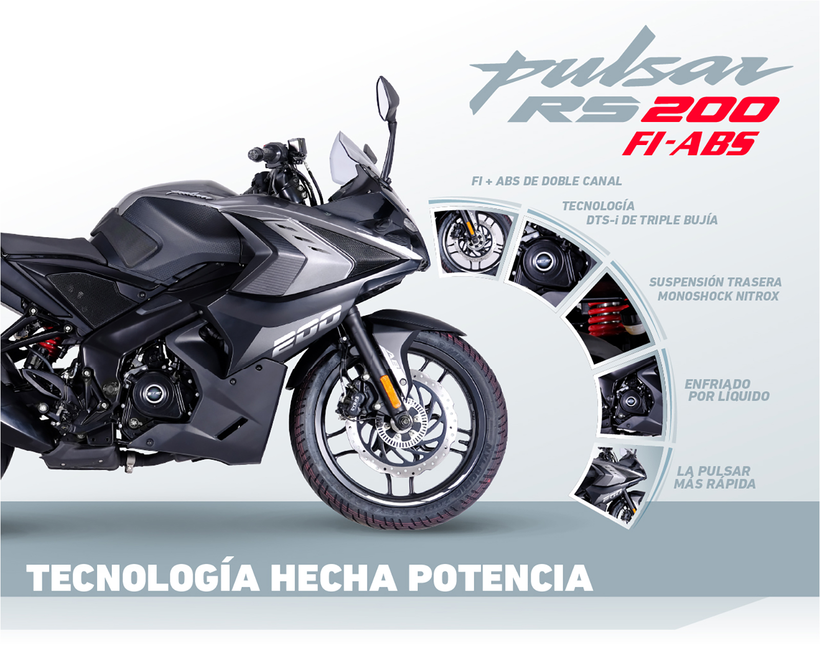 Foto 8 pulgar | Foto 7 | Motocicleta Bajaj Pulsar RS 200 cc 2024