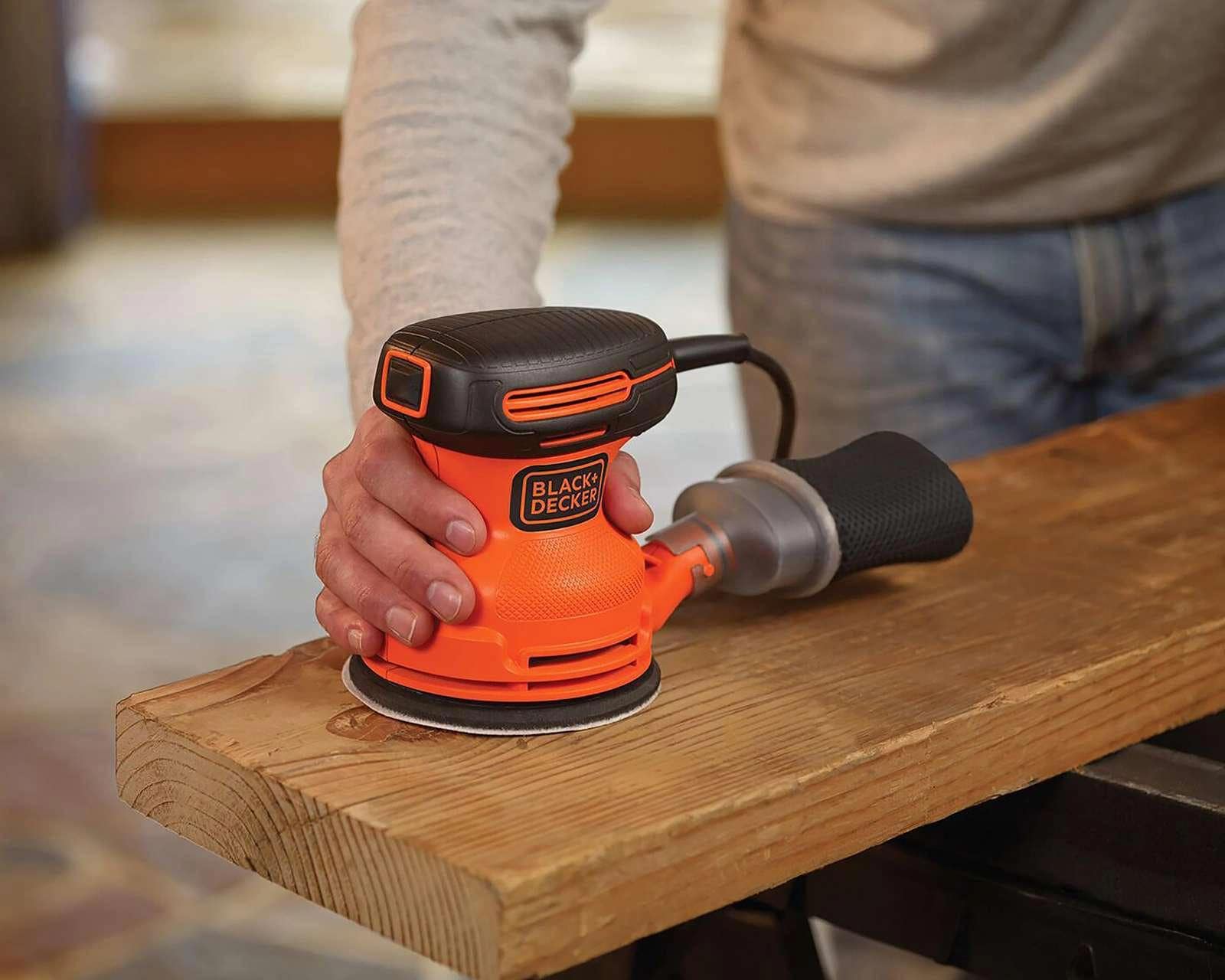 Foto 7 | Foto 7 | Lijadora Orbital Black+Decker BDERO100-B3 1/4 240 W