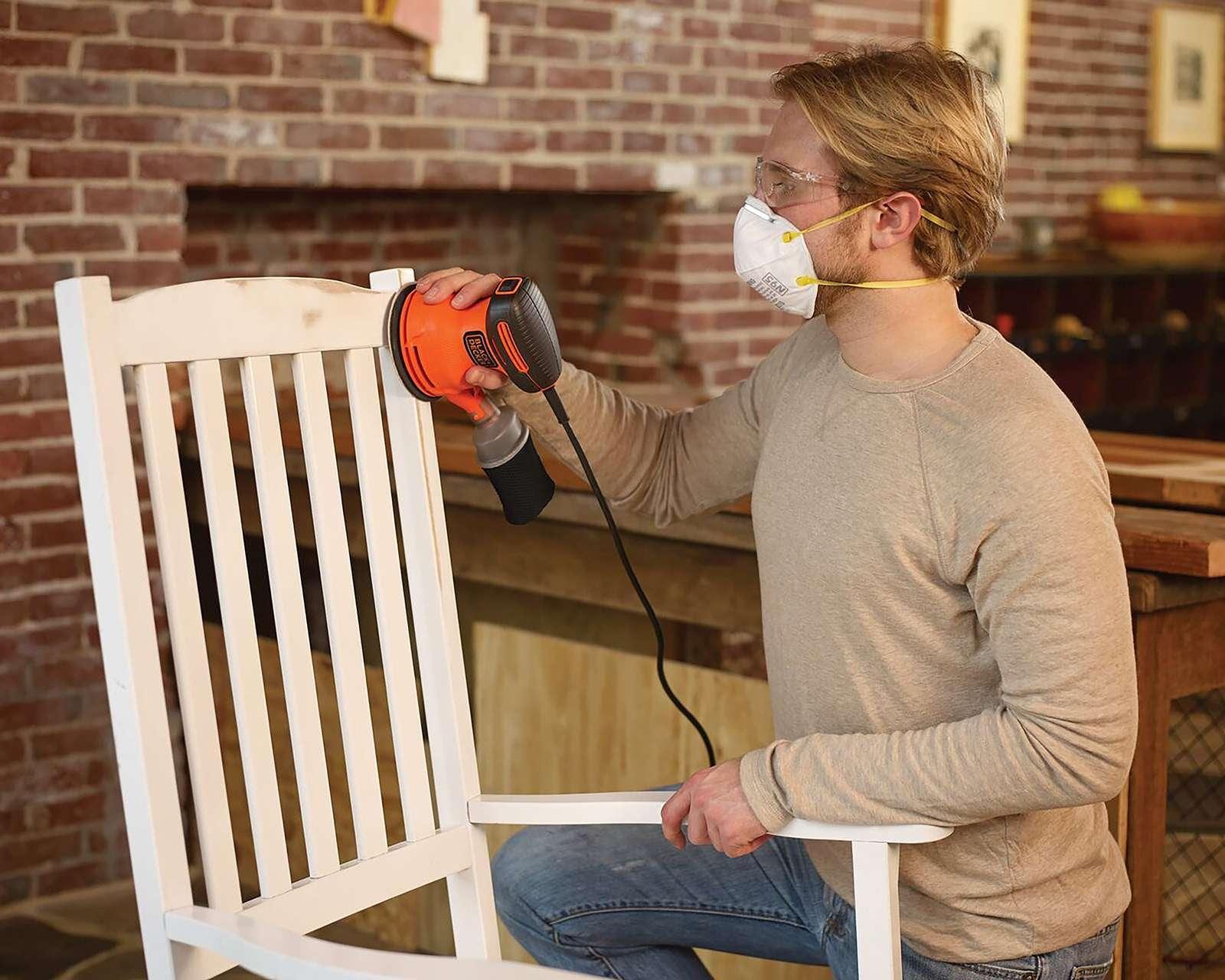Foto 9 | Foto 9 | Lijadora Orbital Black+Decker BDERO100-B3 1/4 240 W