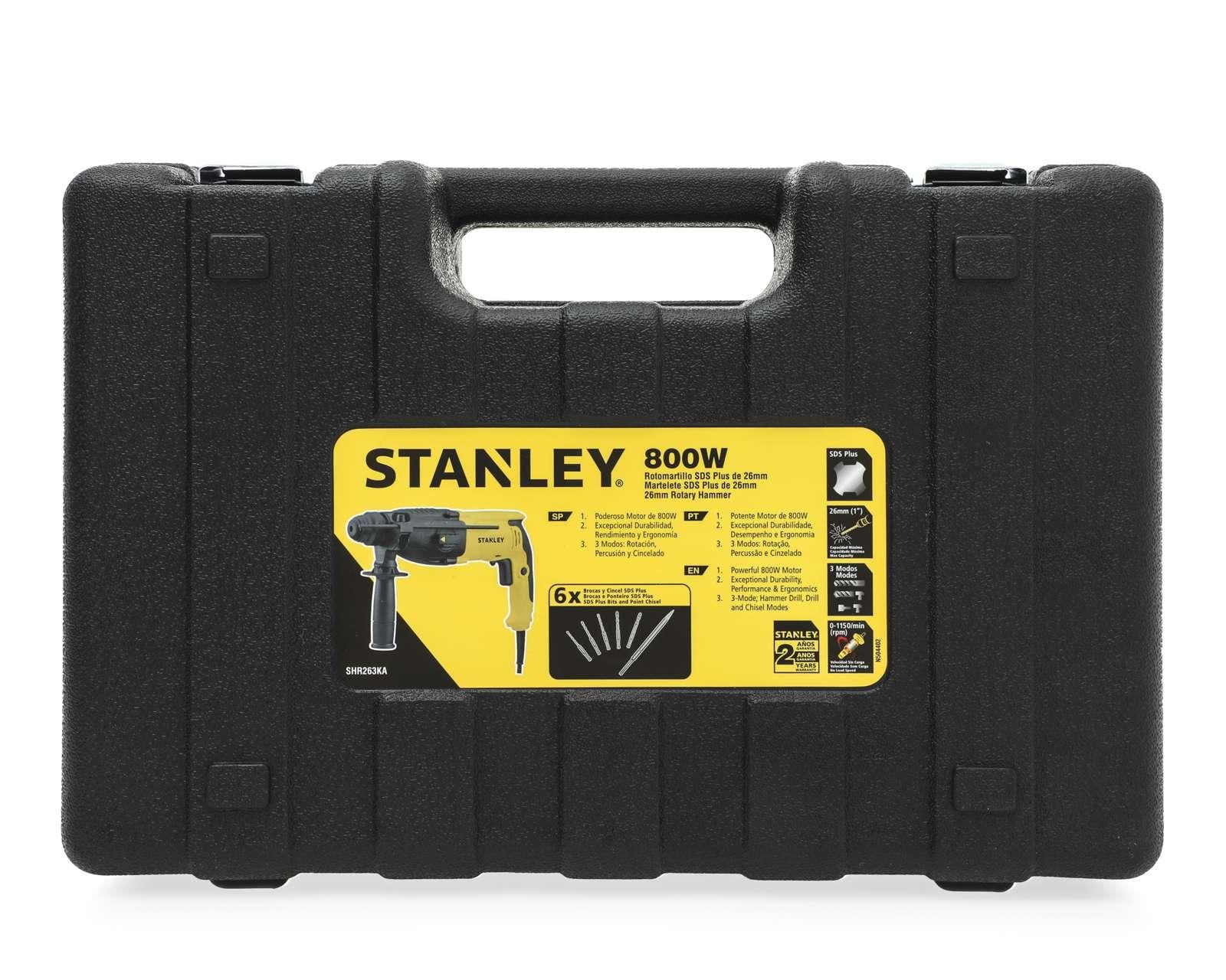 Foto 6 pulgar | Foto 5 | Rotomartillo SDS Plus Stanley SHR263KA-B3 800 W