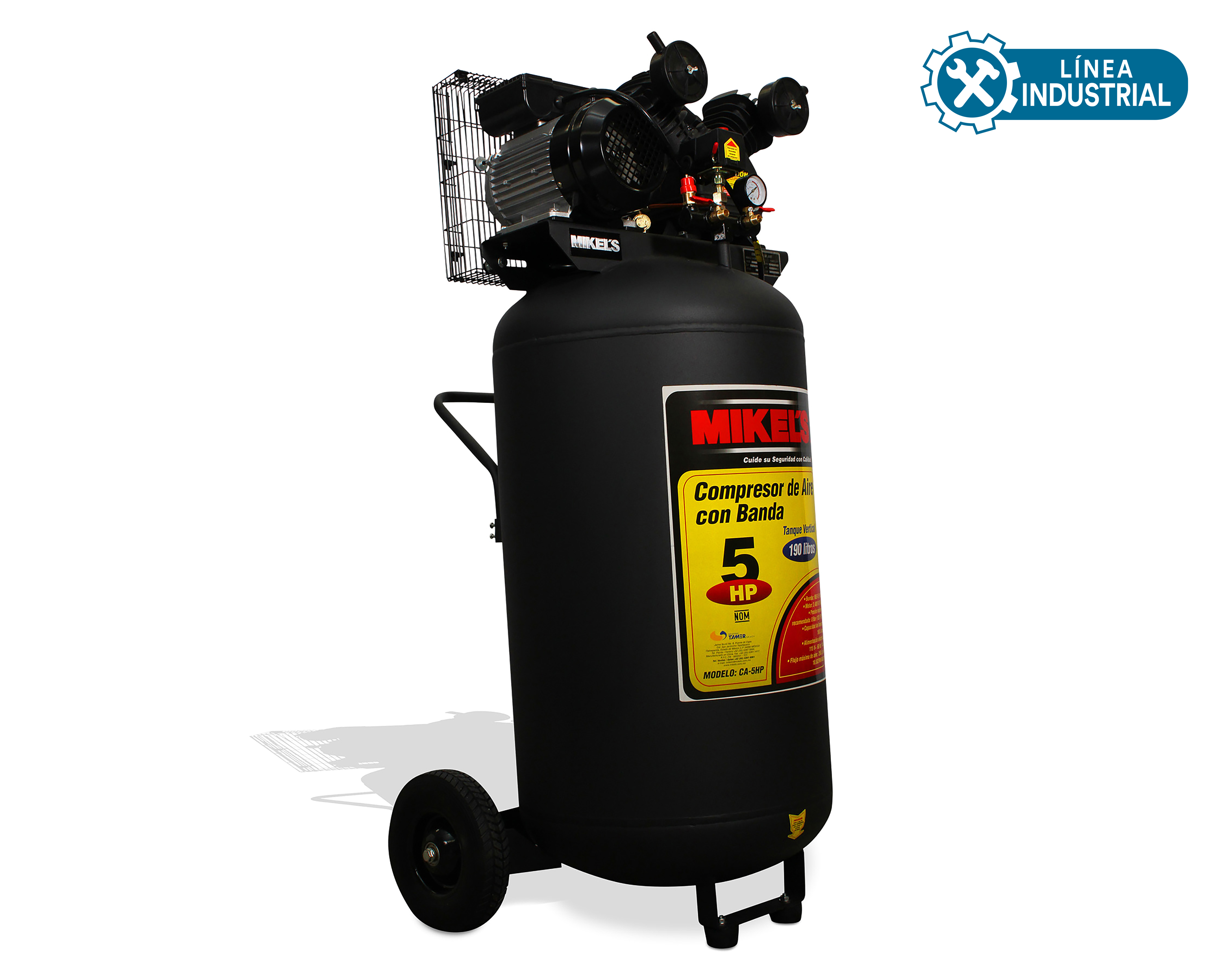 Foto 1 | Foto 1 | Compresor de Aire Mikels 120 psi 190 L 127 V con Llantas