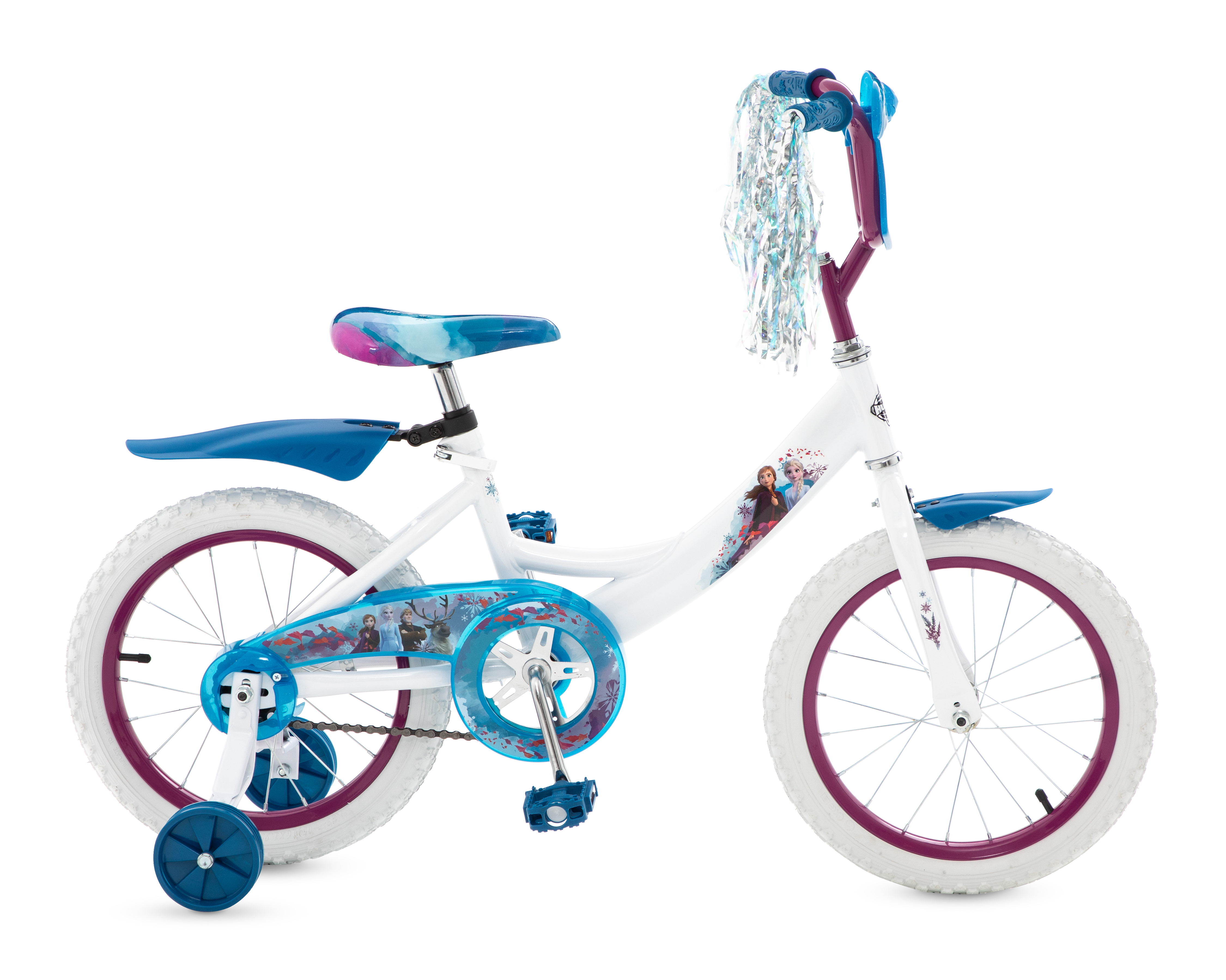 Foto 3 pulgar | Foto 2 | Bicicleta Huffy Frozen 16" Blanca