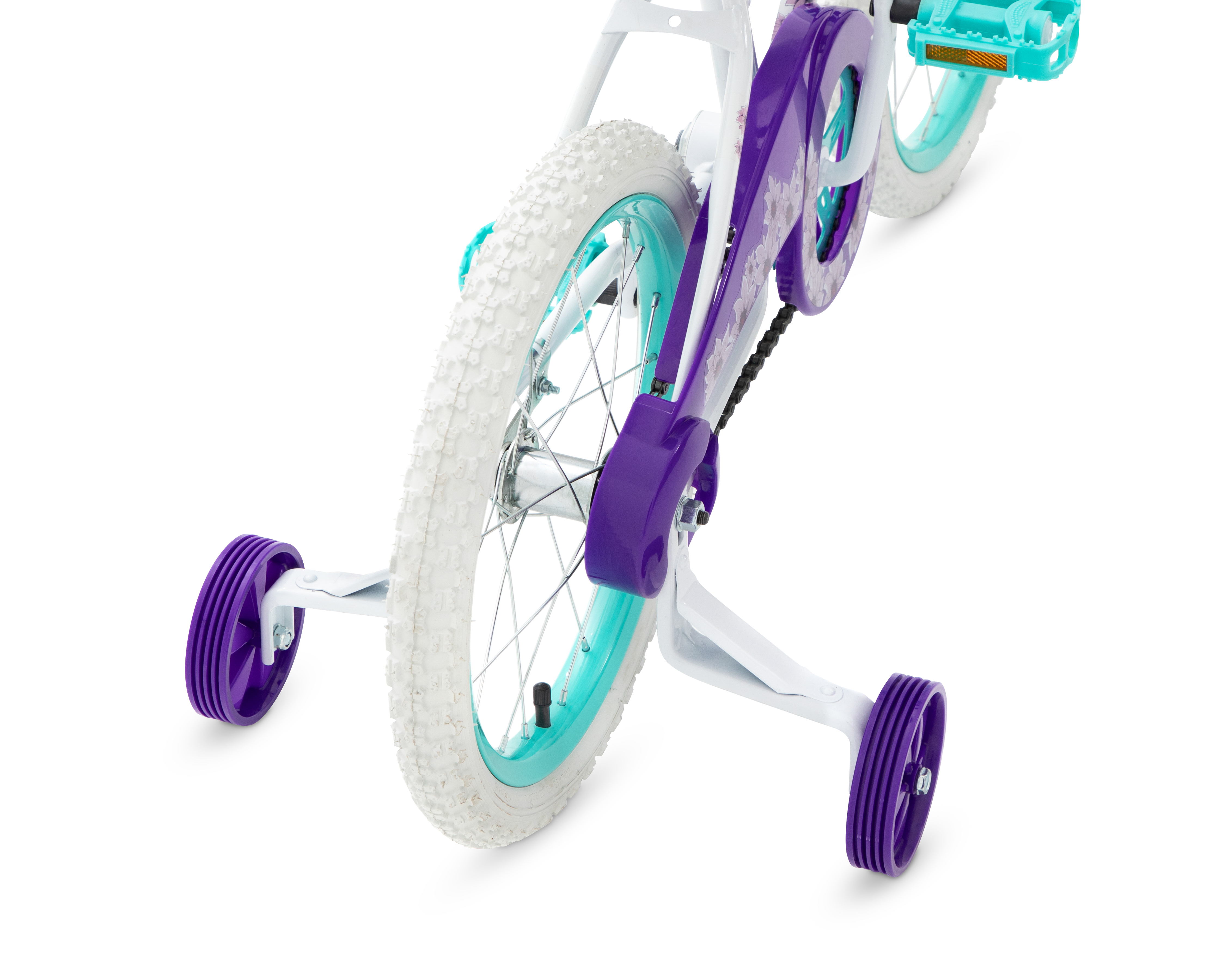 Foto 5 pulgar | Foto 4 | Bicicleta Infantil Huffy 16" Blanca