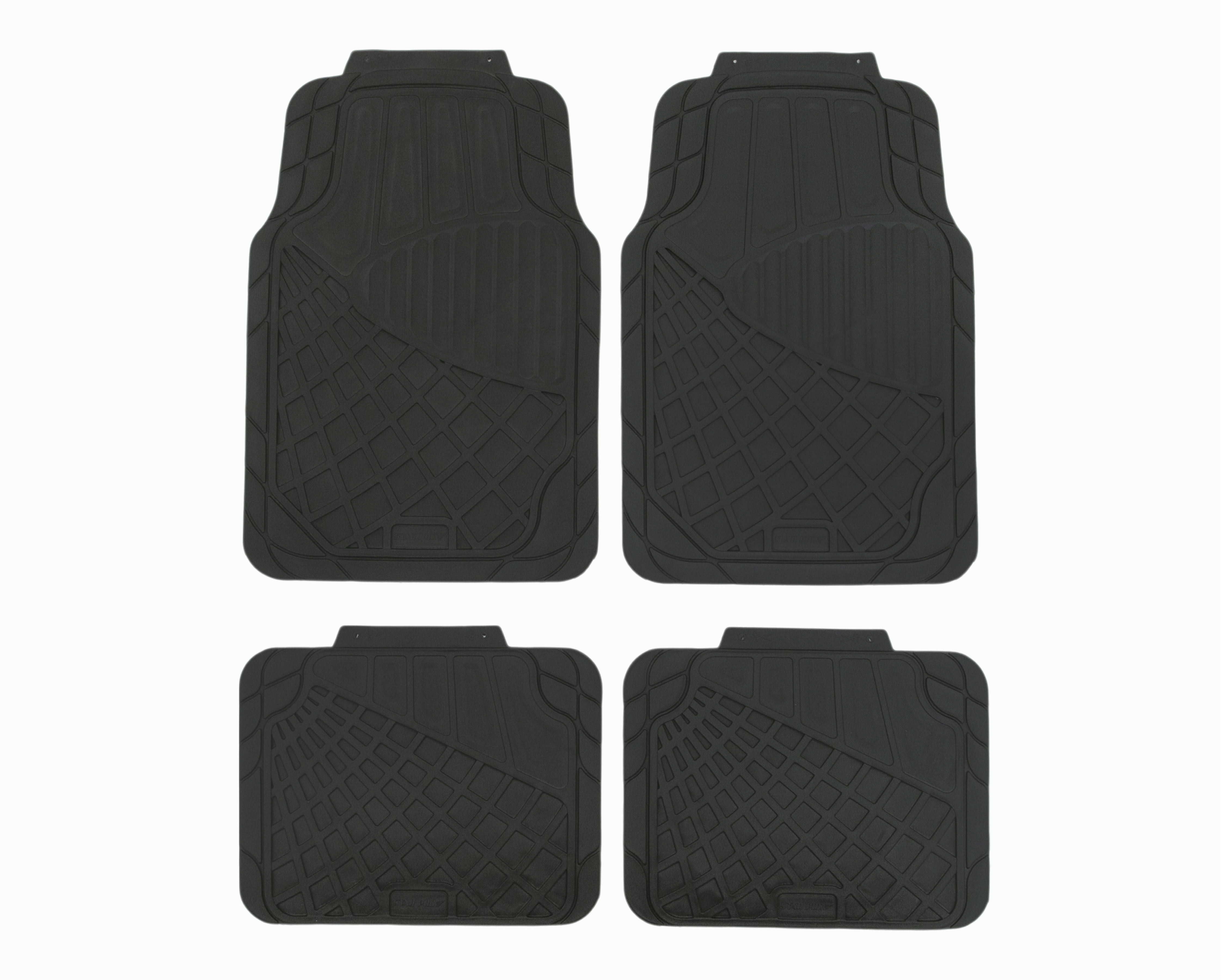 Foto 3 pulgar | Foto 2 | Tapetes para Auto Negros Starprix 4 Piezas