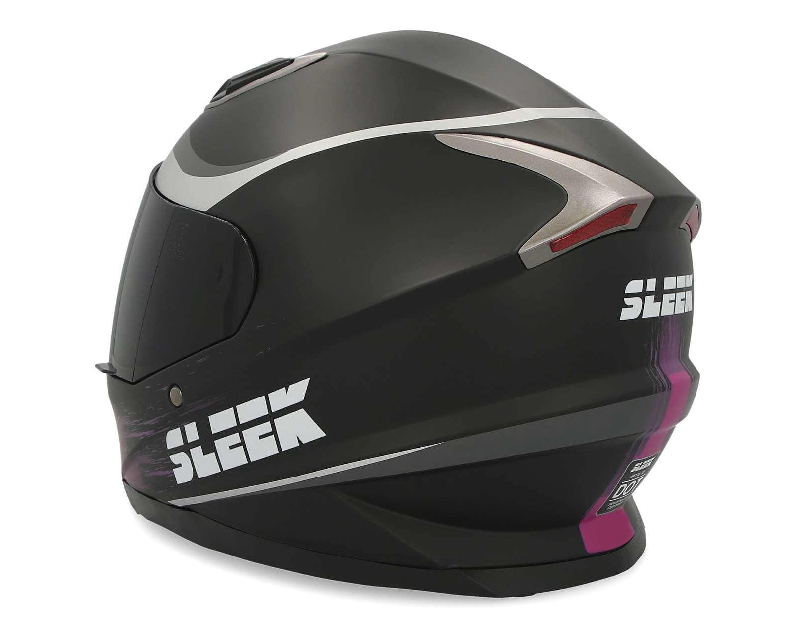 Foto 4 pulgar | Foto 3 | Casco para Motociclista Sleek Mediano Rosa