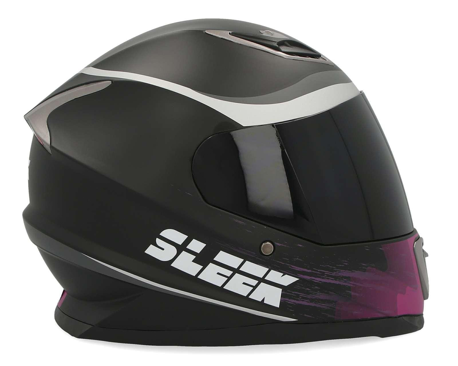 Foto 6 pulgar | Foto 5 | Casco para Motociclista Sleek Mediano Rosa