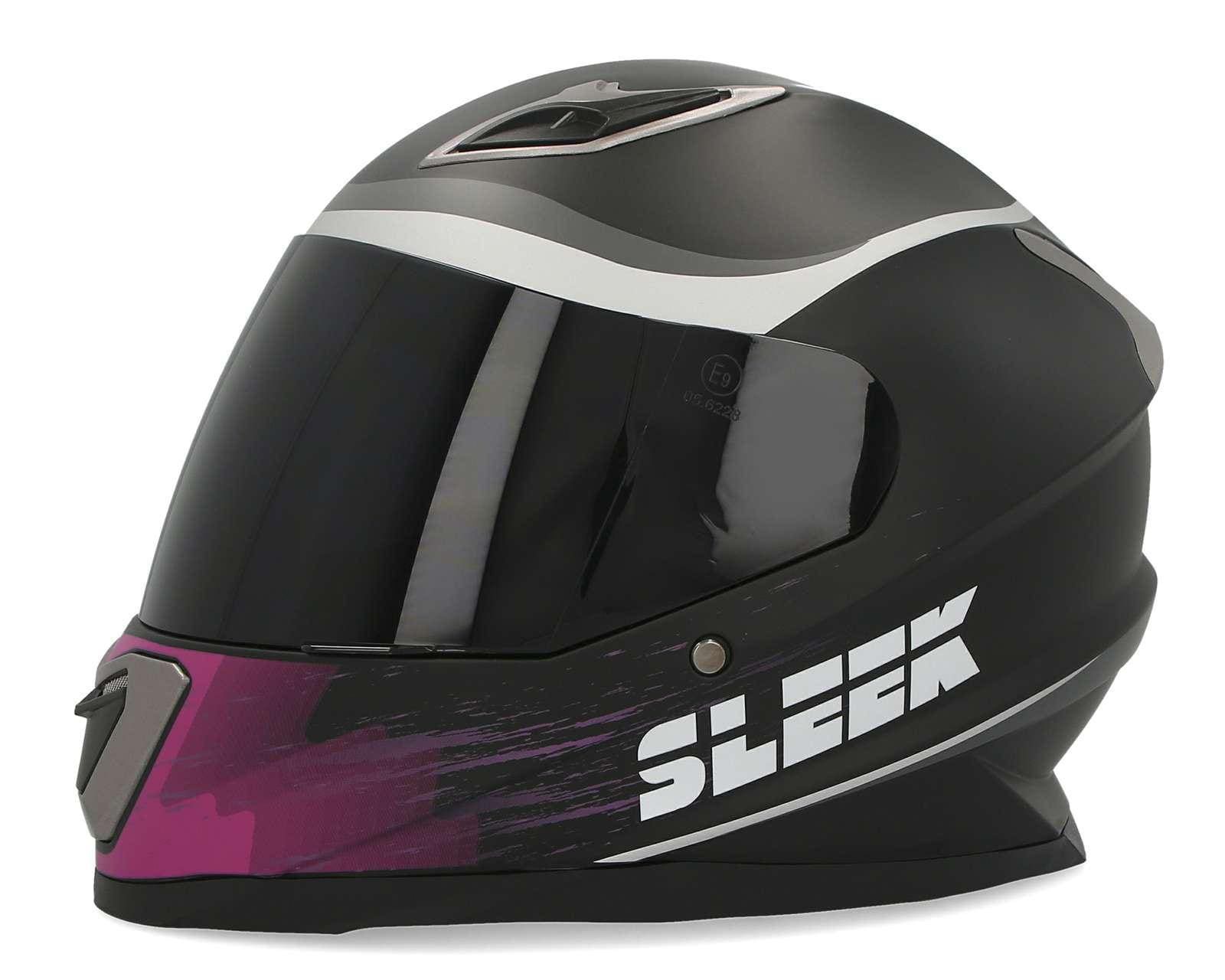 Foto 2 | Foto 2 | Casco para Motociclista Sleek Grande Negro