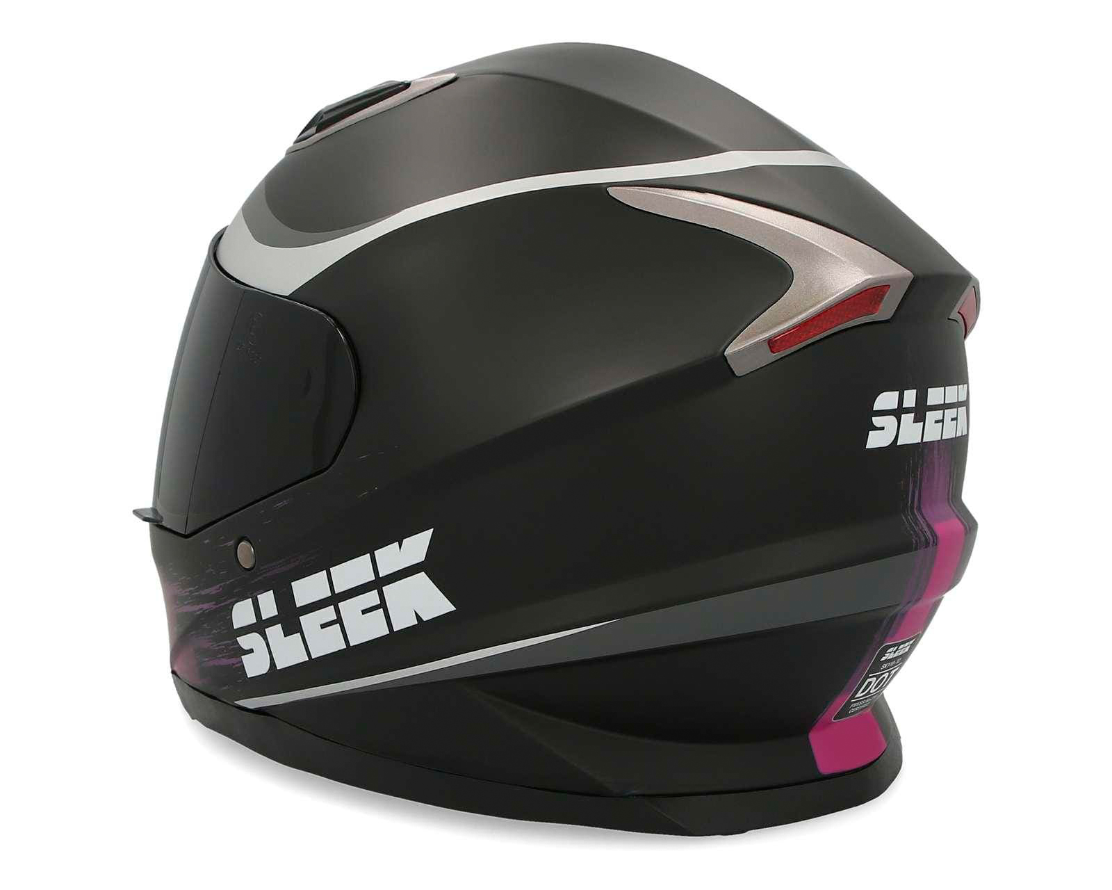 Foto 3 | Foto 3 | Casco para Motociclista Sleek Grande Negro