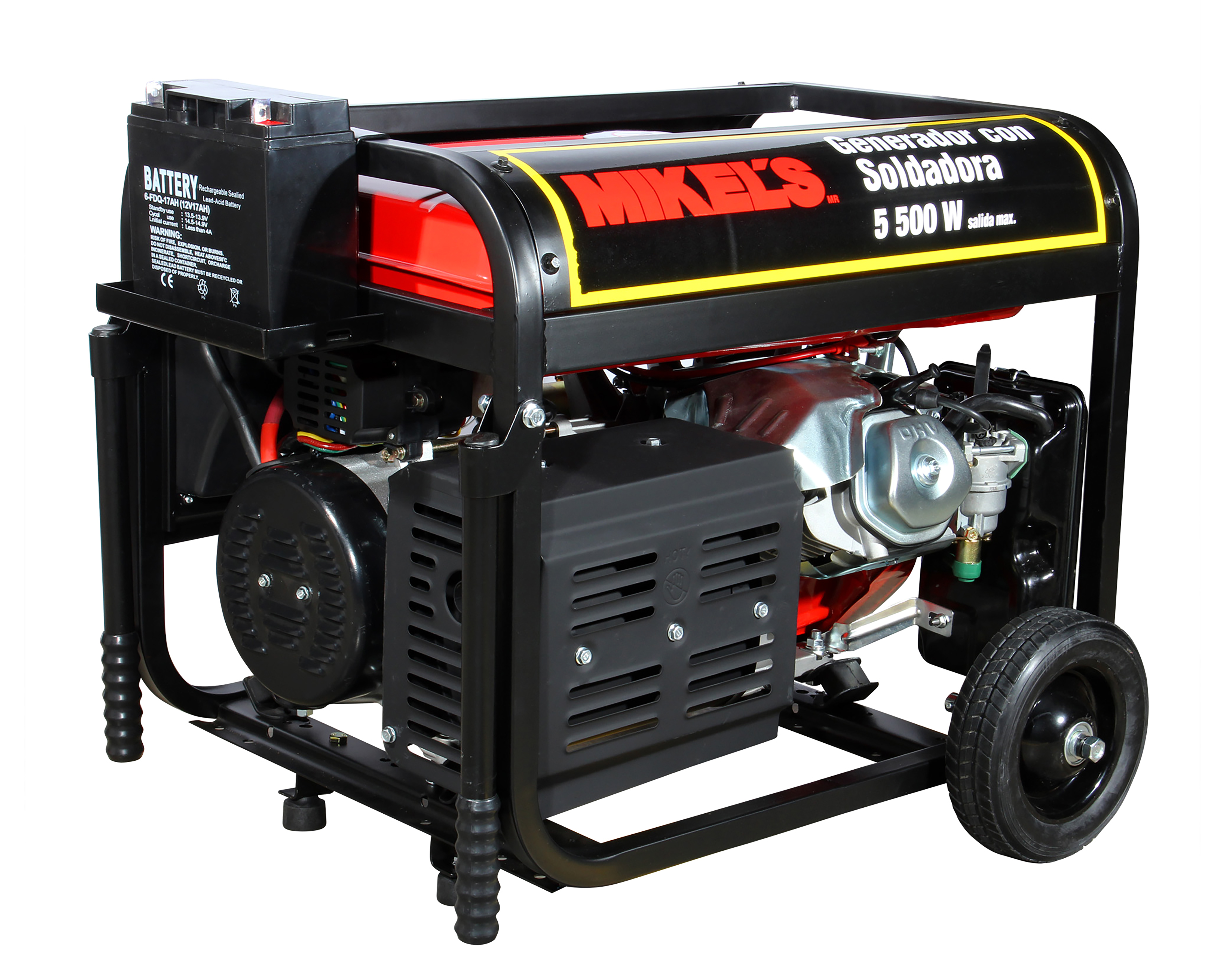 Foto 4 | Foto 4 | Generador Eléctrico con Soldadora Mikels GCES-55 5500 W