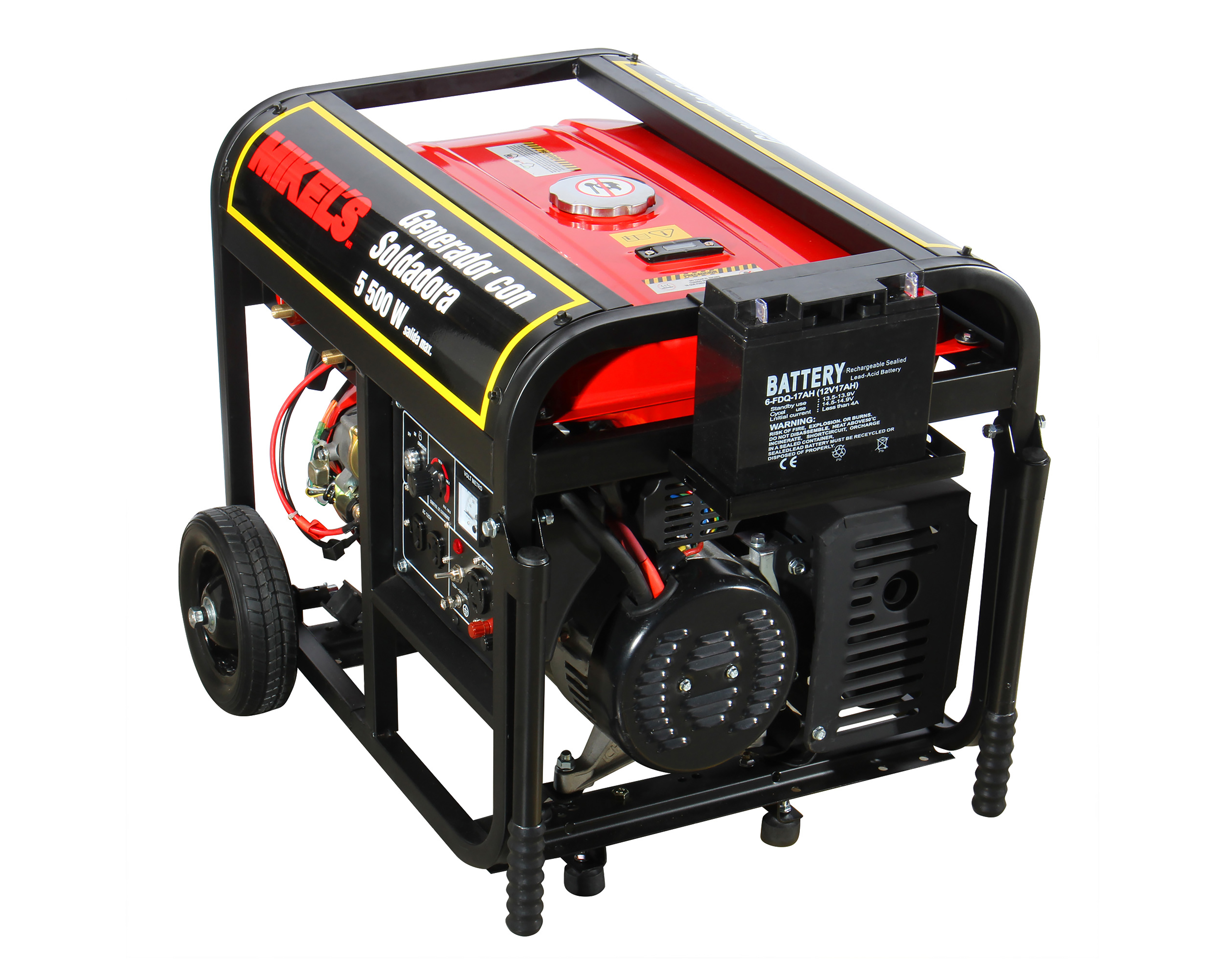 Foto 5 | Foto 5 | Generador Eléctrico con Soldadora Mikels GCES-55 5500 W