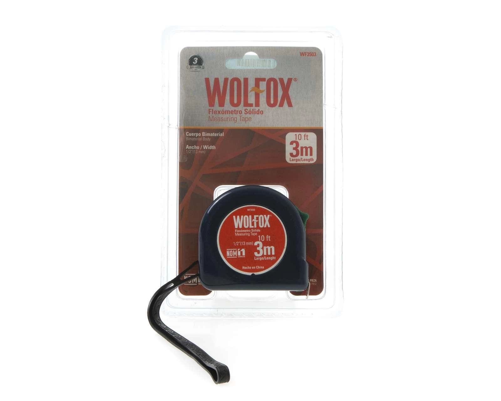 Foto 4 pulgar | Foto 3 | Cinta Métrica Wolfox WF3503 3 METROS