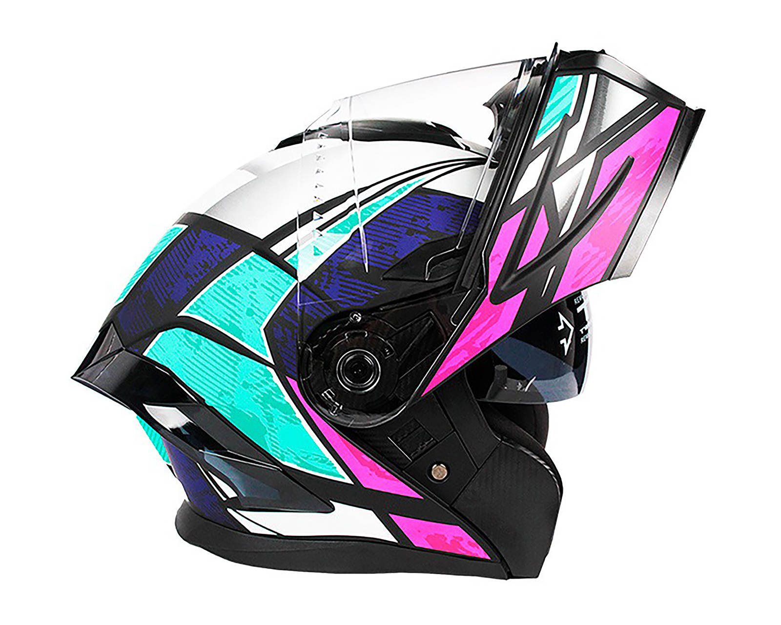 Foto 3 pulgar | Foto 2 | Casco para Motociclista Sleek Mediano Multicolor