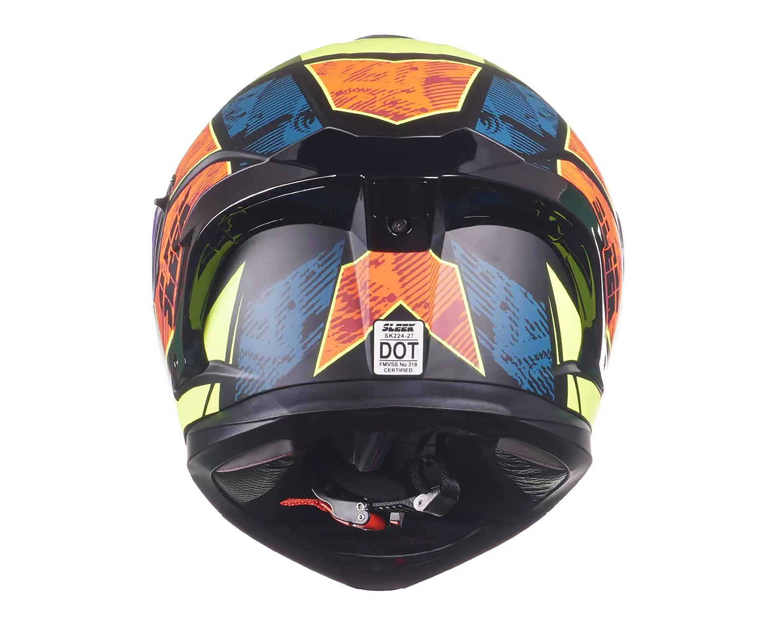 Foto 2 | Foto 2 | Casco para Motociclista Sleek Mediano Multicolor