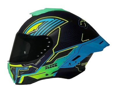 Foto 1 | Foto 1 | Casco para Motociclista Sleek Mediano Multicolor Abatible