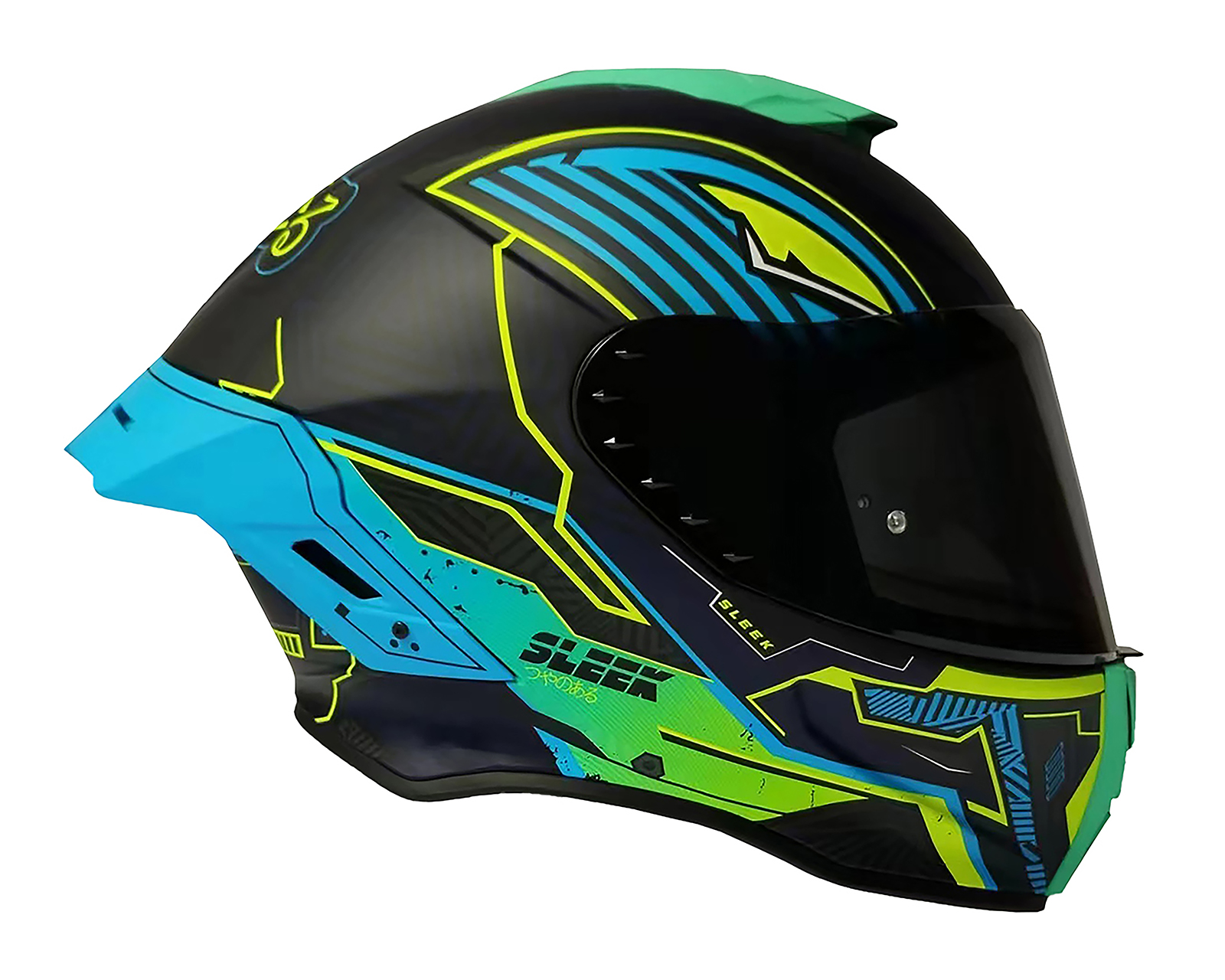 Foto 3 | Foto 3 | Casco para Motociclista Sleek Mediano Multicolor Abatible