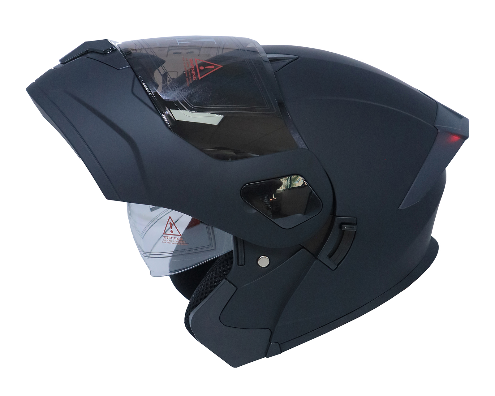 Foto 2 pulgar | Foto 1 | Casco para Motociclista Brumm Grande Azul Marino Abatible