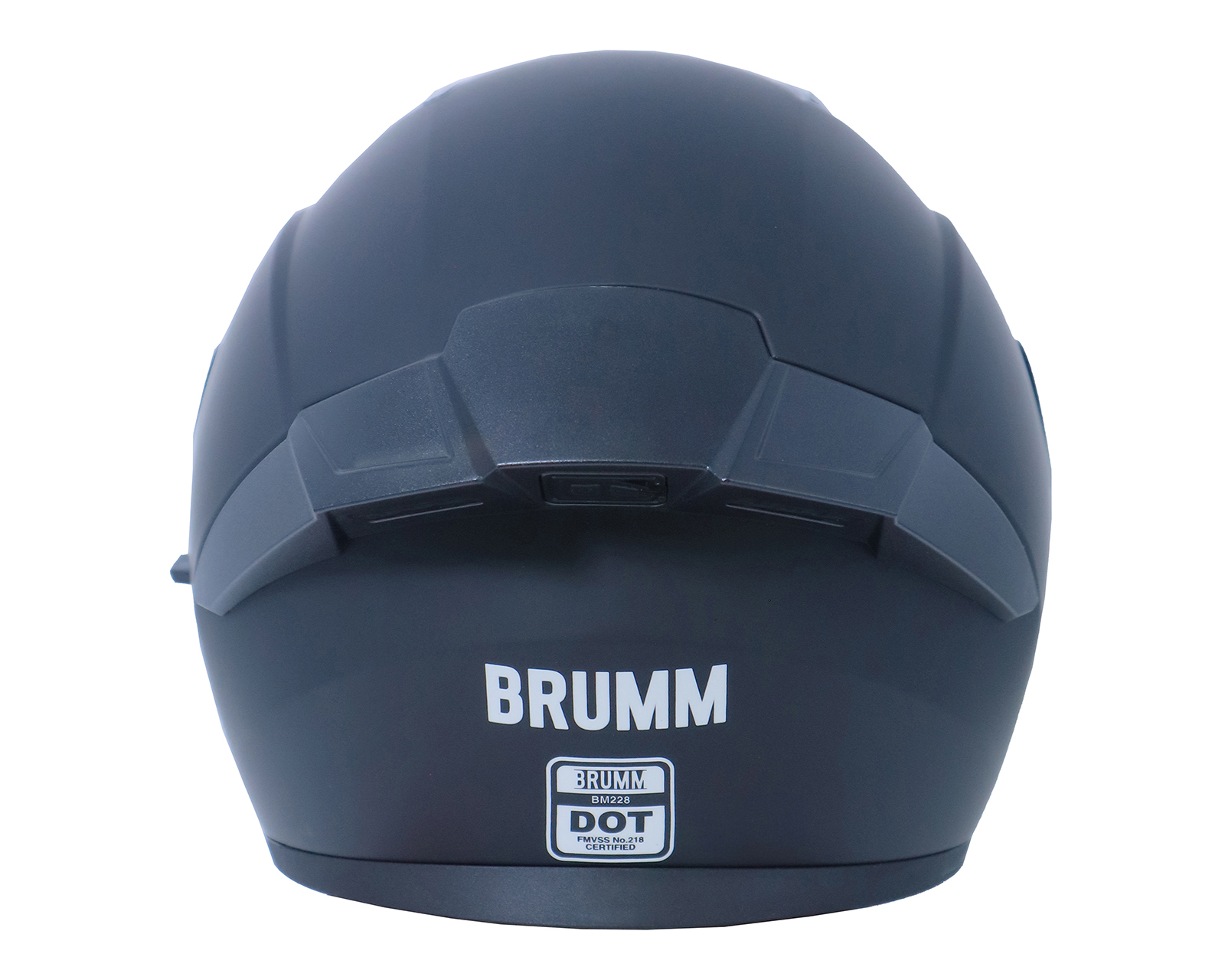Foto 4 pulgar | Foto 3 | Casco para Motociclista Brumm Grande Azul Marino Abatible