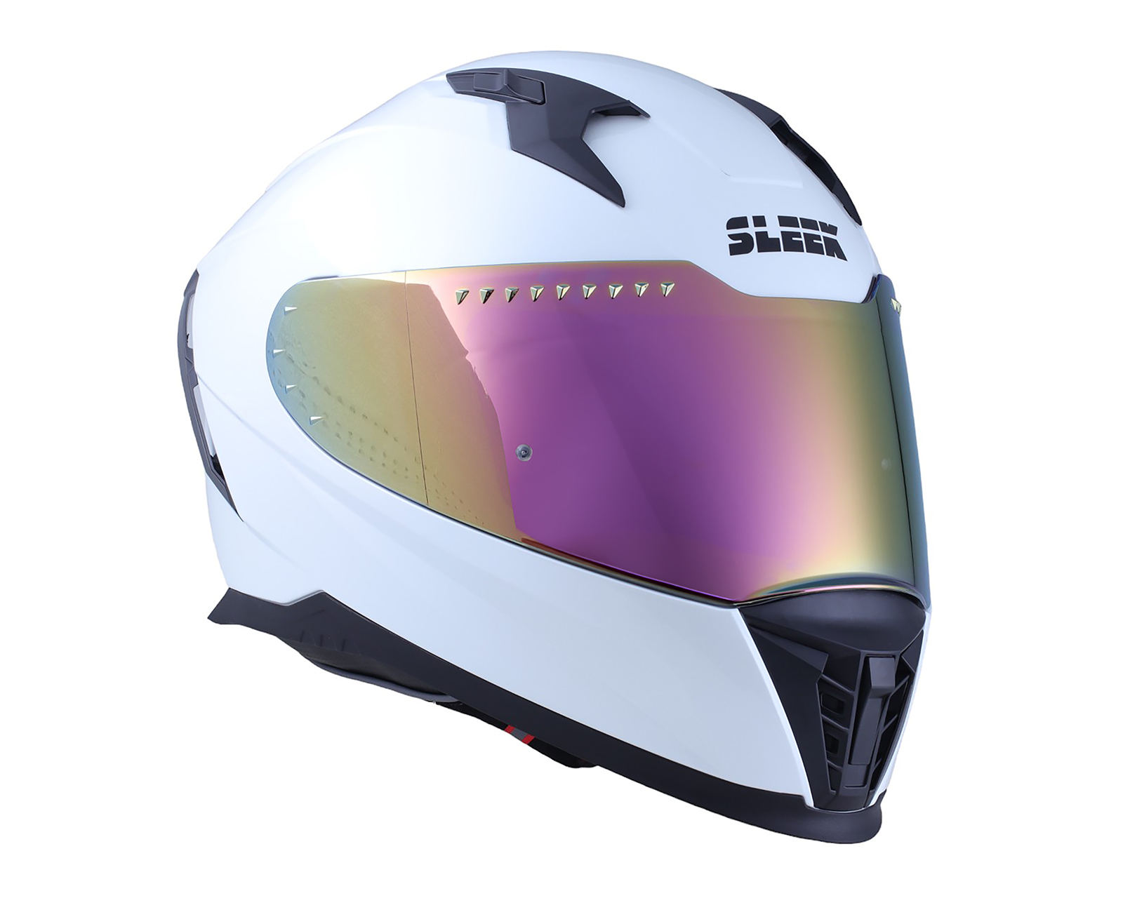 Foto 2 | Foto 2 | Casco para Motociclista Sleek Grande Blanco Abatible